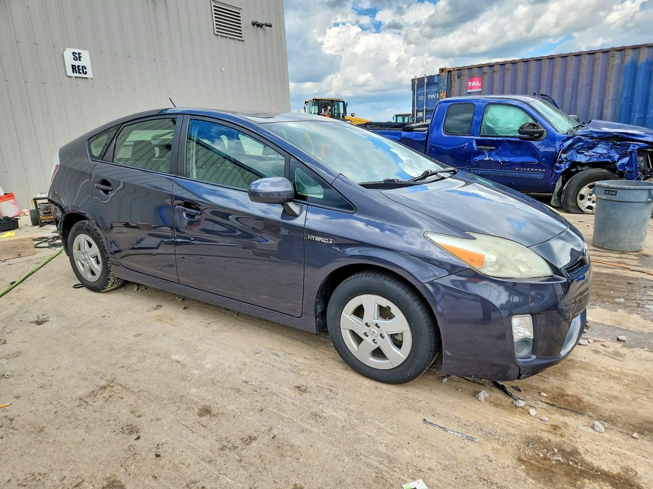 2010 Toyota Prius Ii Серый vin: JTDKN3DU2A0126502