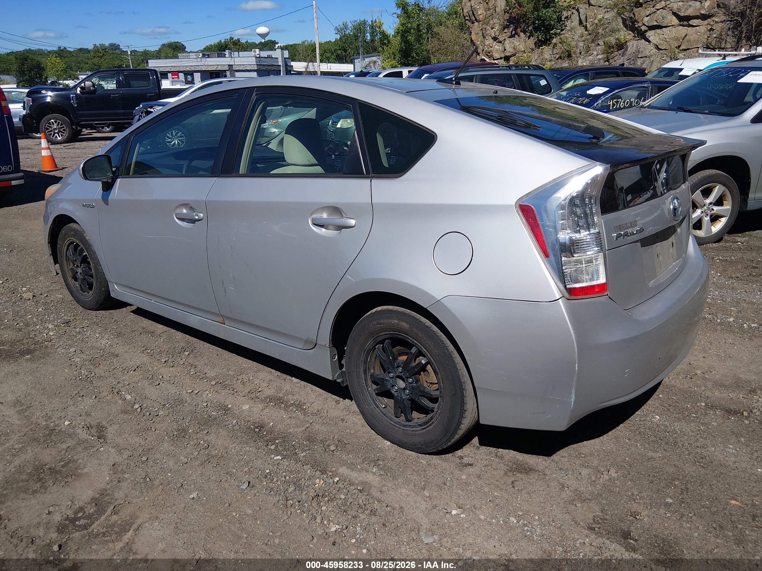 2010 Toyota Prius Ii Серебряный vin: JTDKN3DU2A0136401