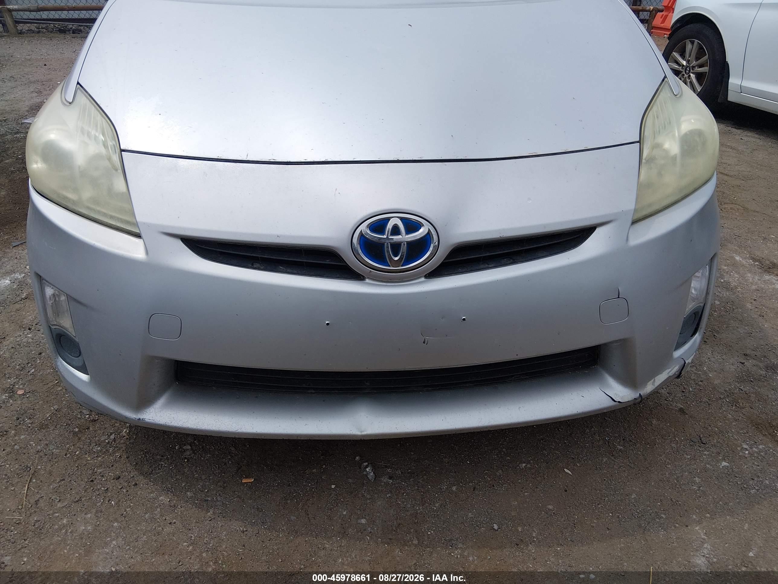 2010 Toyota Prius Iii Серебряный vin: JTDKN3DU2A0148046