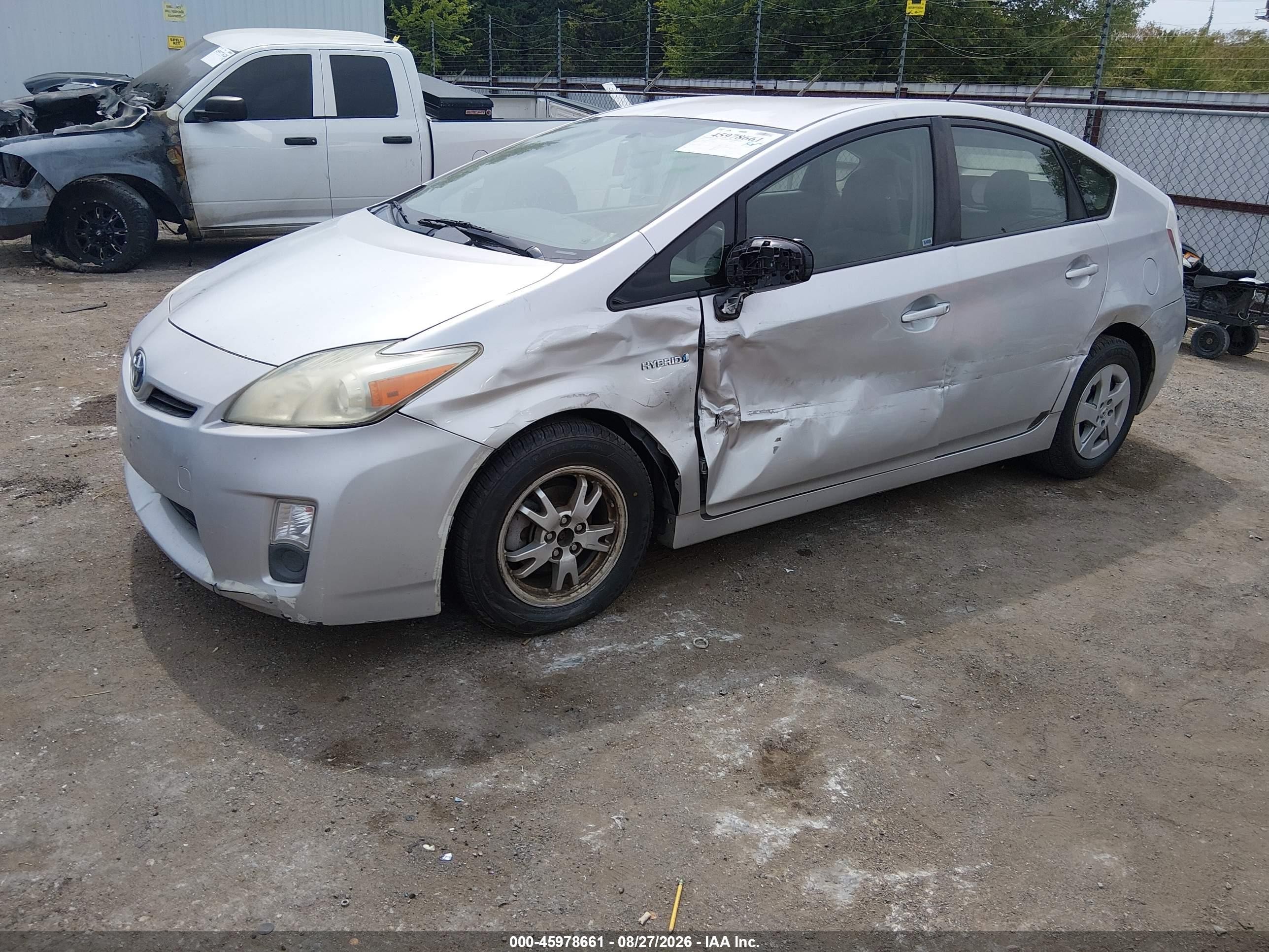 2010 Toyota Prius Iii Серебряный vin: JTDKN3DU2A0148046