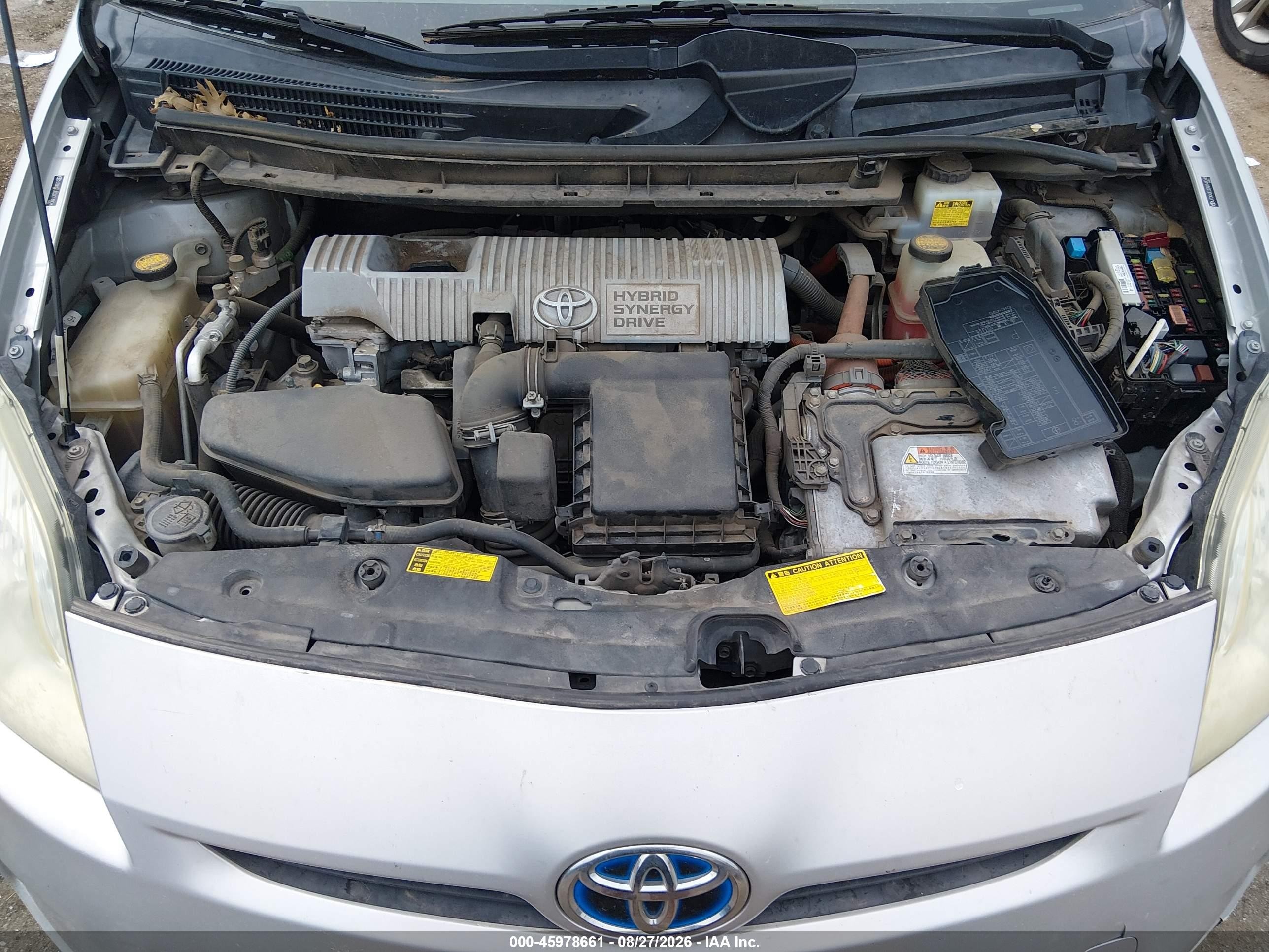 2010 Toyota Prius Iii Серебряный vin: JTDKN3DU2A0148046