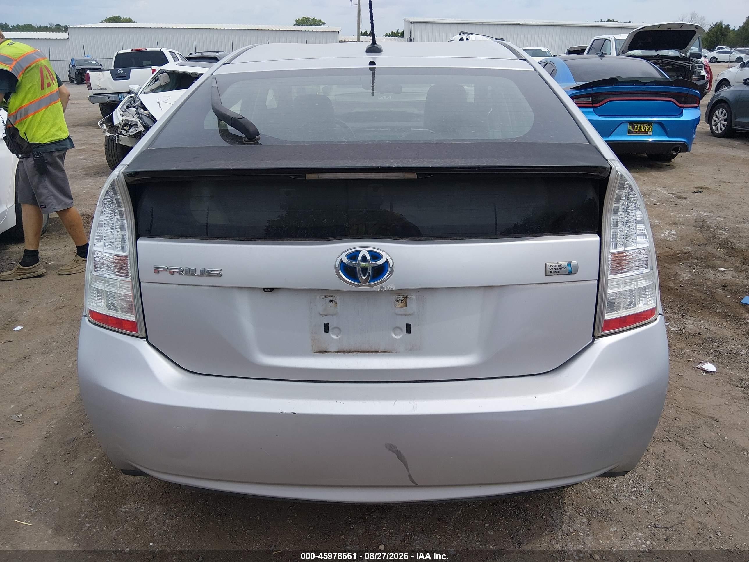 2010 Toyota Prius Iii Серебряный vin: JTDKN3DU2A0148046