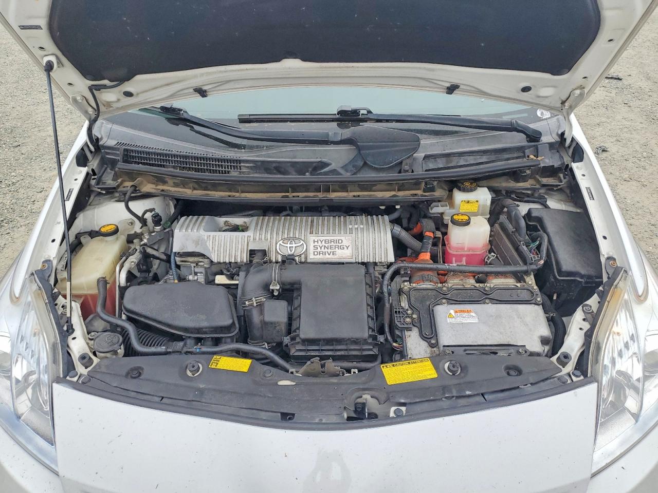 2010 Toyota Prius Iv Белый vin: JTDKN3DU2A0164313
