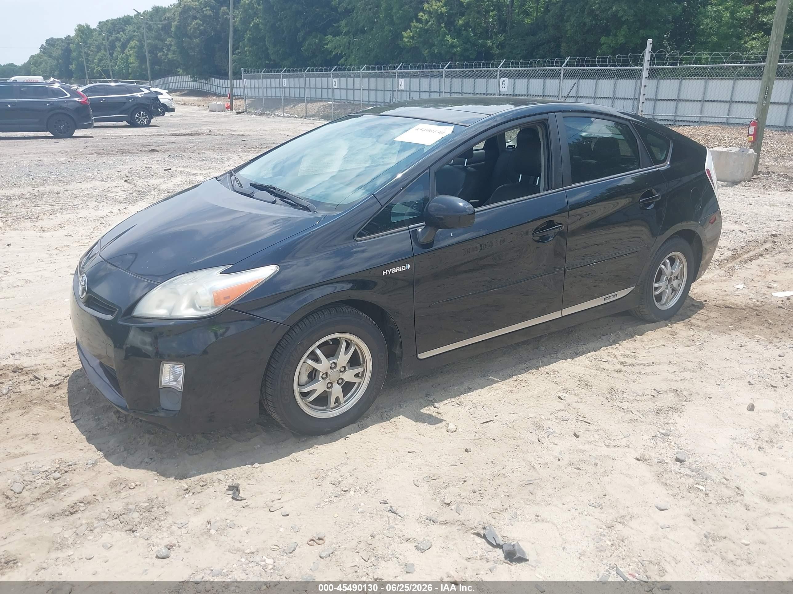 2010 Toyota Prius Iii Black vin: JTDKN3DU2A0180592