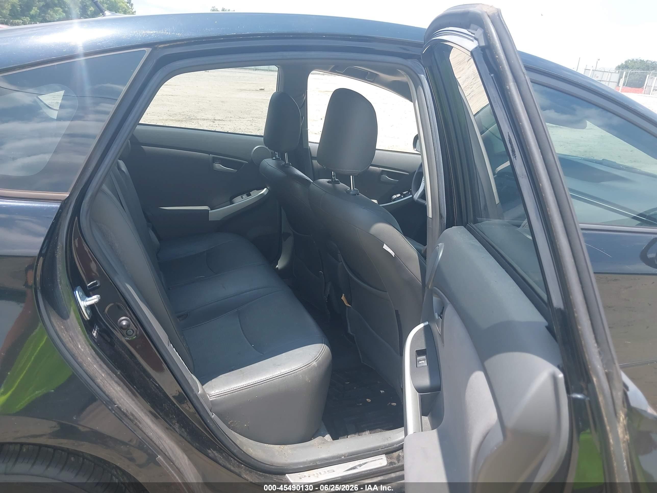 2010 Toyota Prius Iii Black vin: JTDKN3DU2A0180592