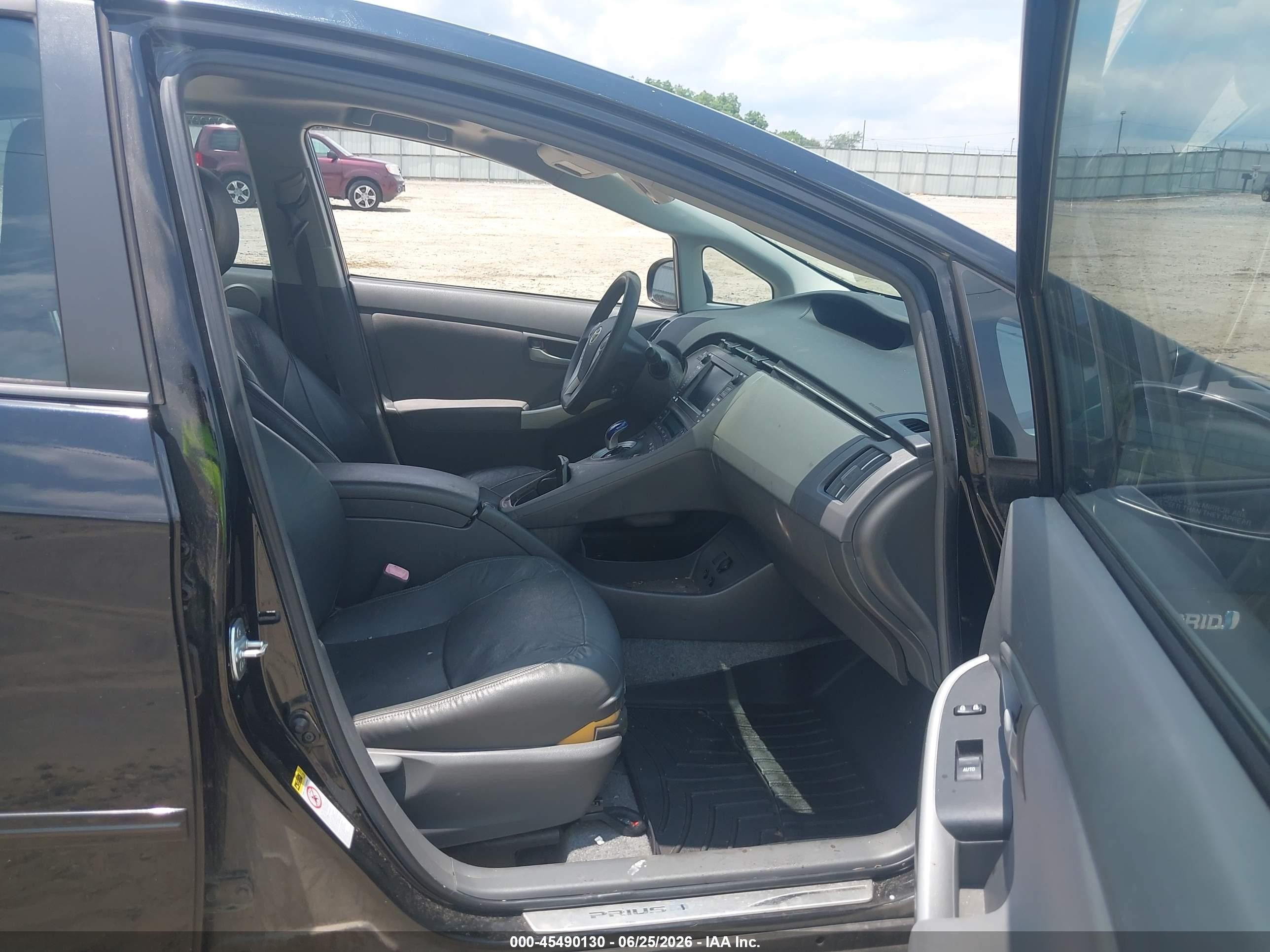 2010 Toyota Prius Iii Black vin: JTDKN3DU2A0180592