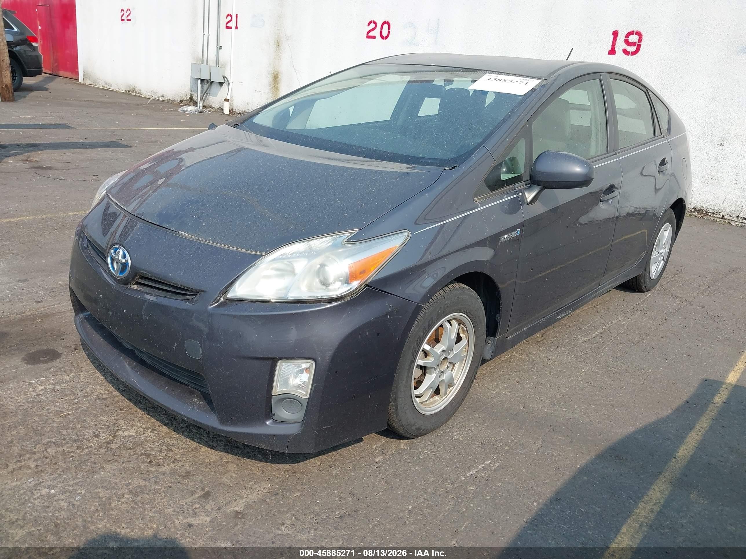 2010 Toyota Prius Iii Серый vin: JTDKN3DU2A0181029