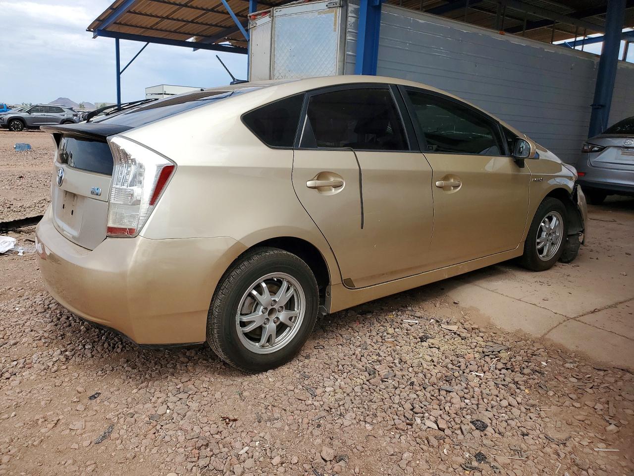 2010 Toyota Prius Ii Бежевый vin: JTDKN3DU2A0184299