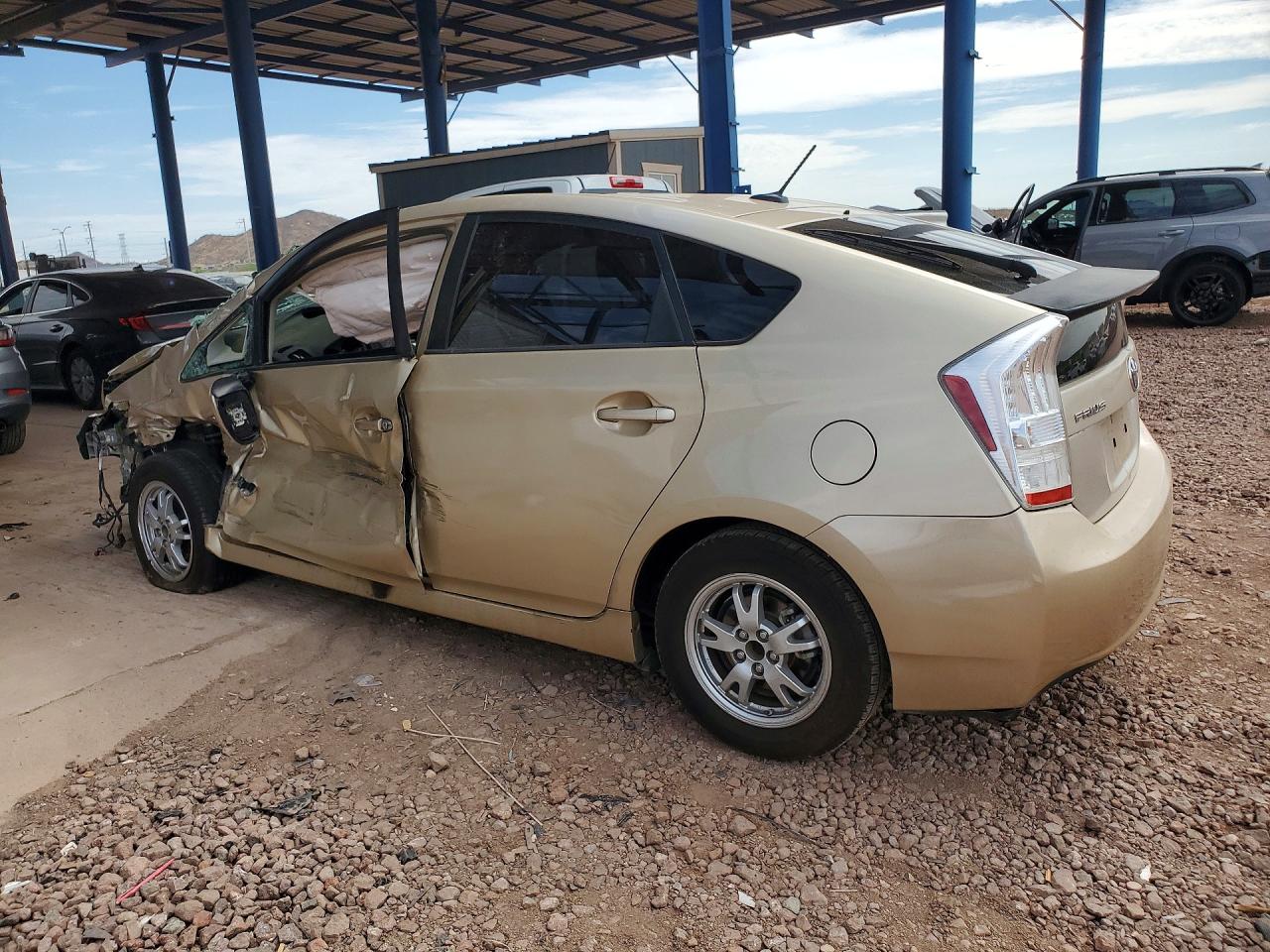 2010 Toyota Prius Ii Бежевый vin: JTDKN3DU2A0184299