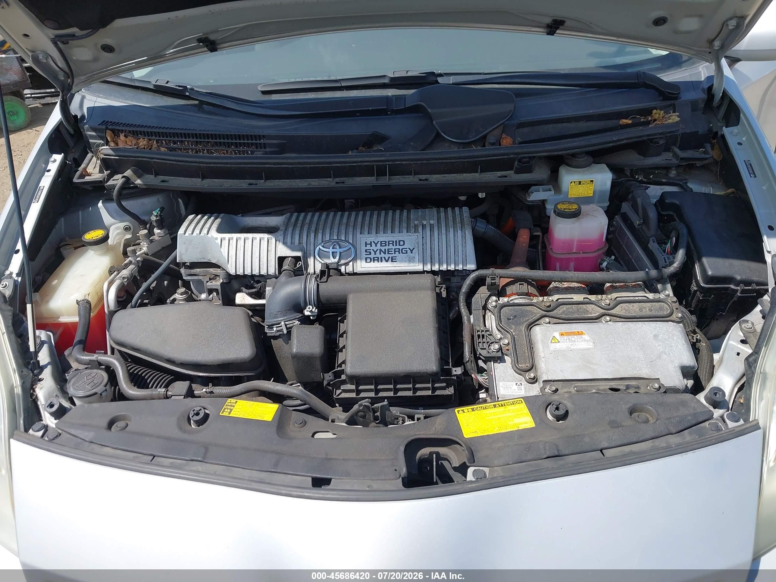 2010 Toyota Prius Iii Silver vin: JTDKN3DU2A0189308