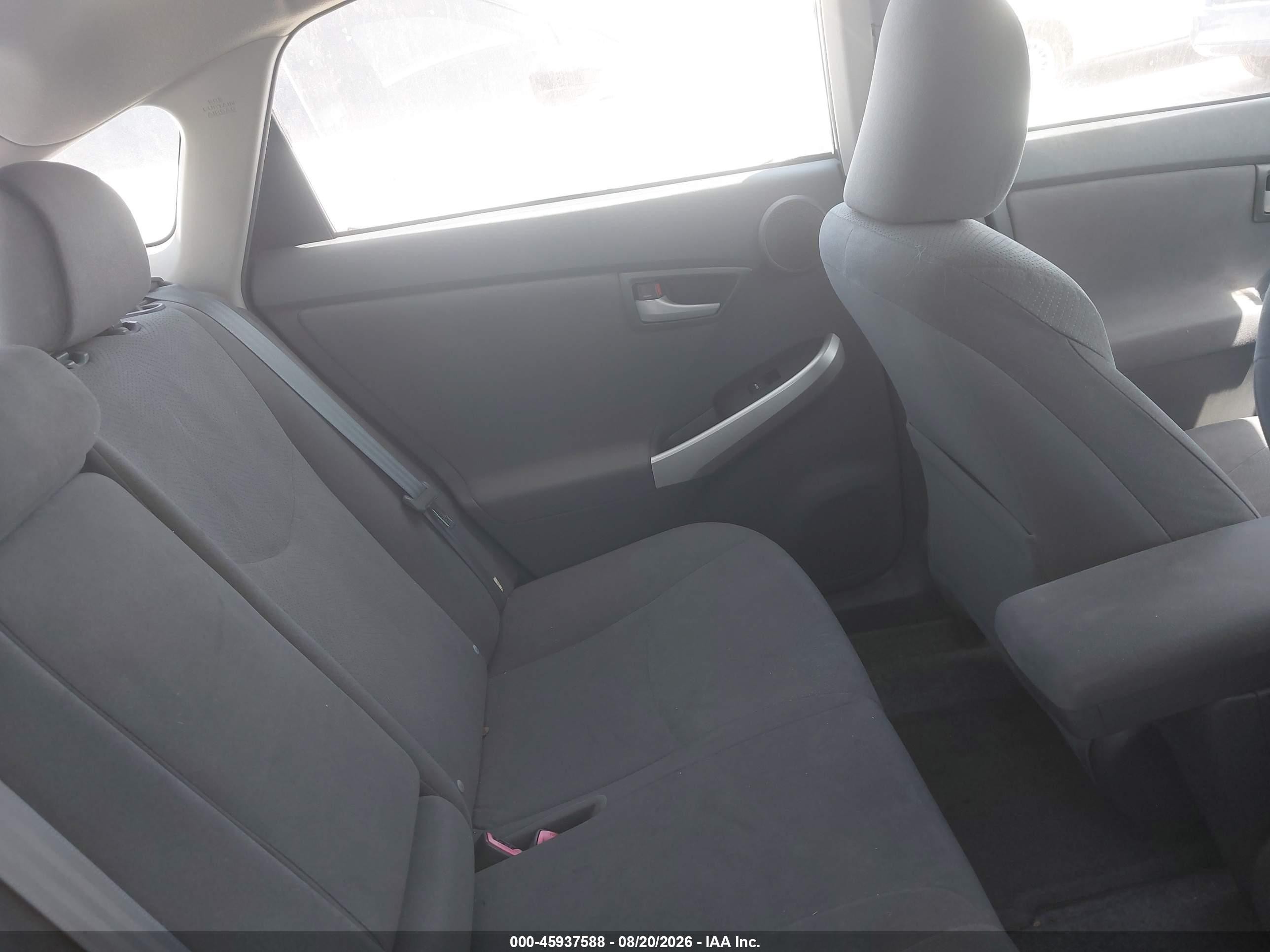 2010 Toyota Prius Iii Black vin: JTDKN3DU2A0189745