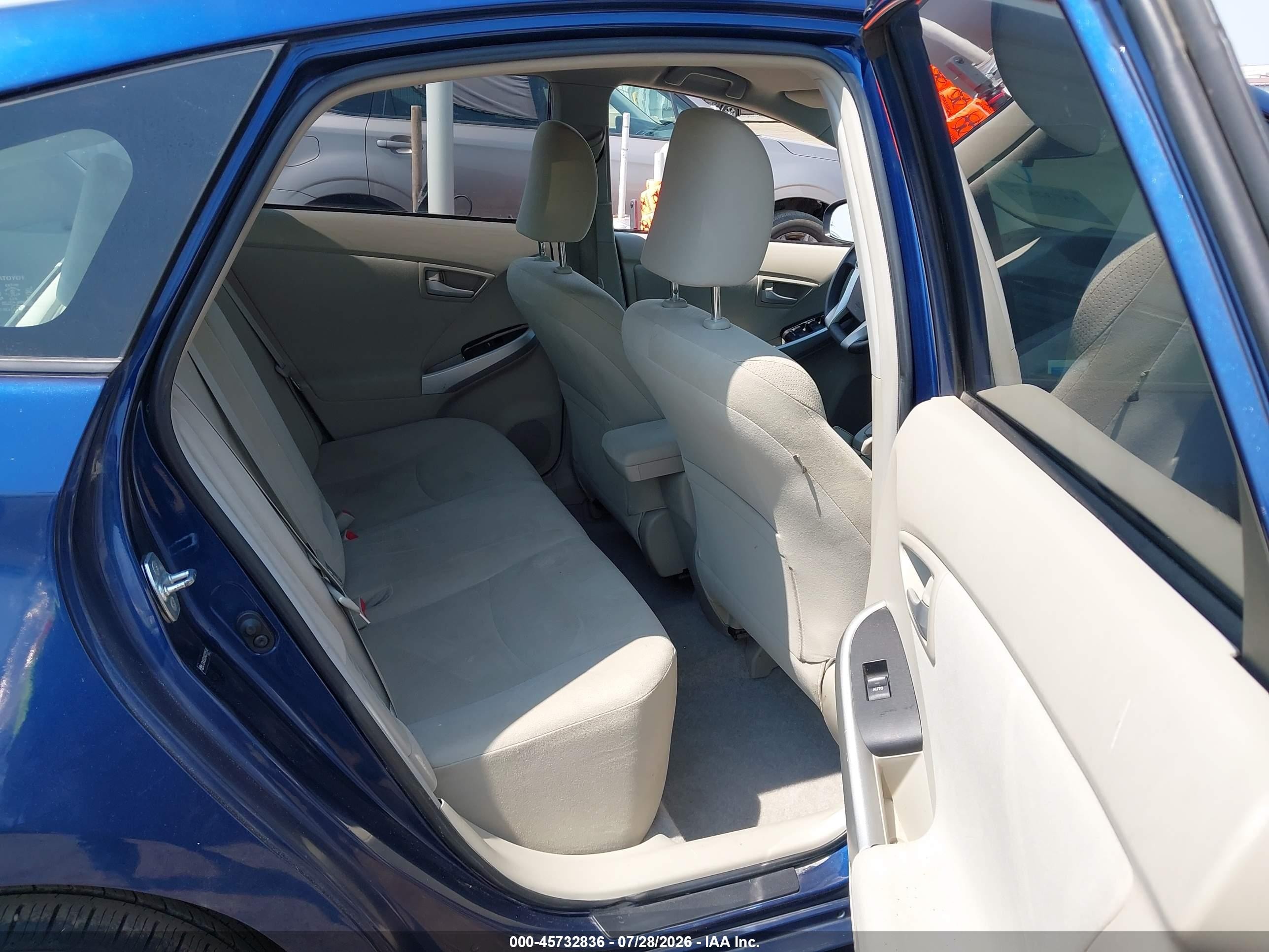 2010 Toyota Prius Ii Синий vin: JTDKN3DU2A0200260