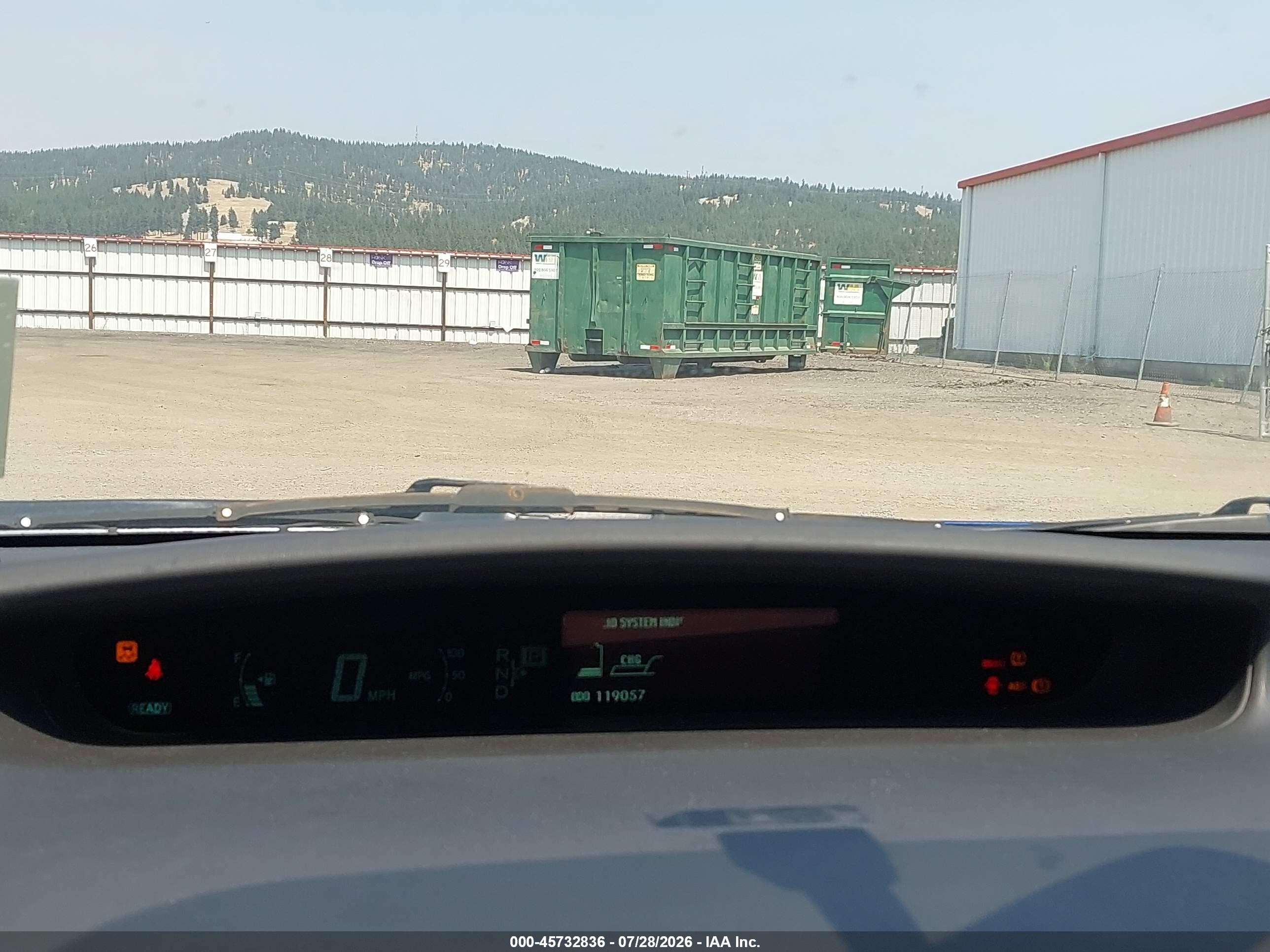 2010 Toyota Prius Ii Синий vin: JTDKN3DU2A0200260