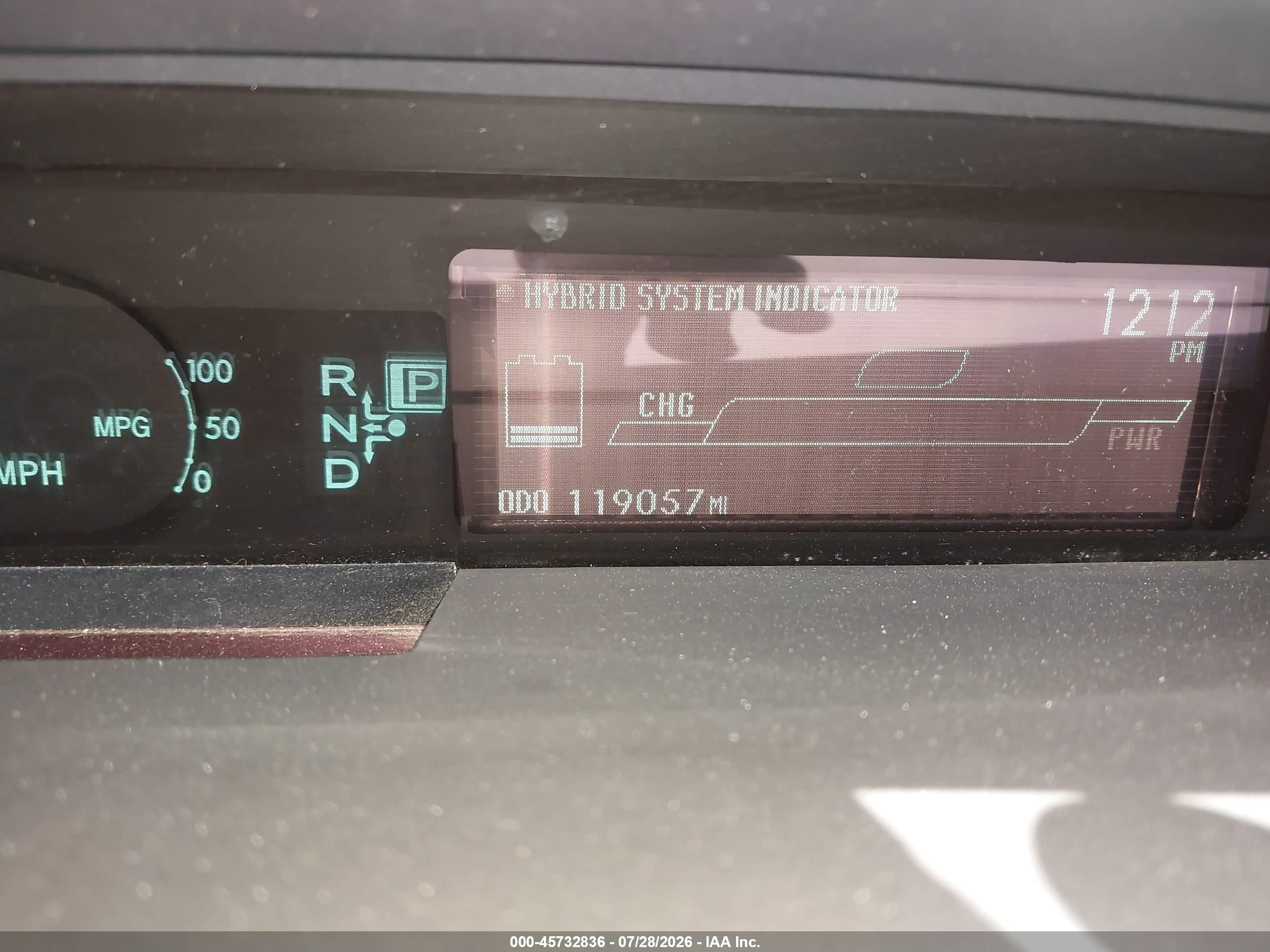 2010 Toyota Prius Ii Синий vin: JTDKN3DU2A0200260
