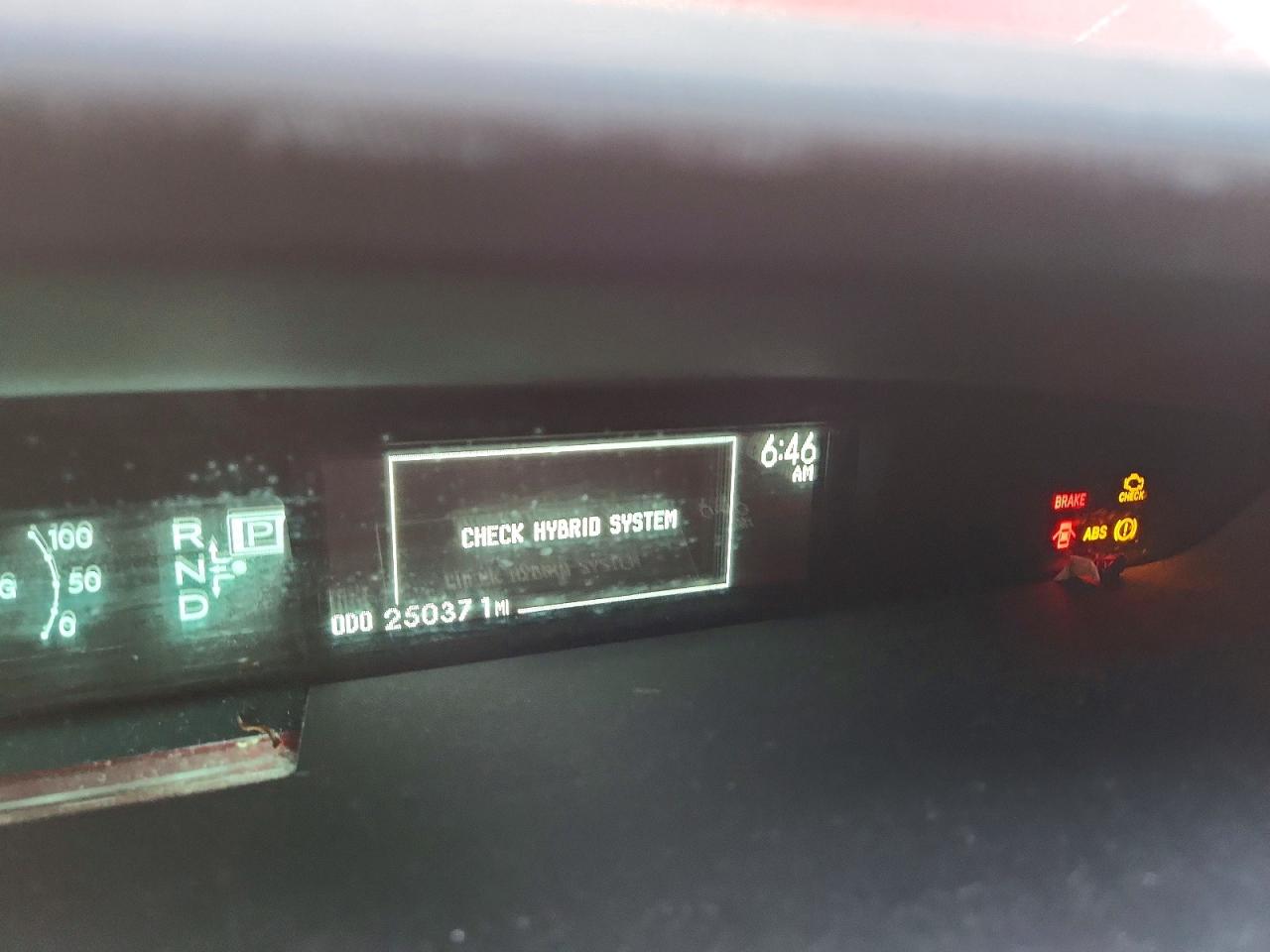 2010 Toyota Prius Ii Red vin: JTDKN3DU2A0212523