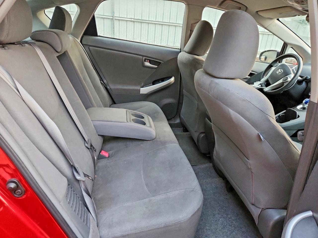 2010 Toyota Prius Ii Red vin: JTDKN3DU2A0212523