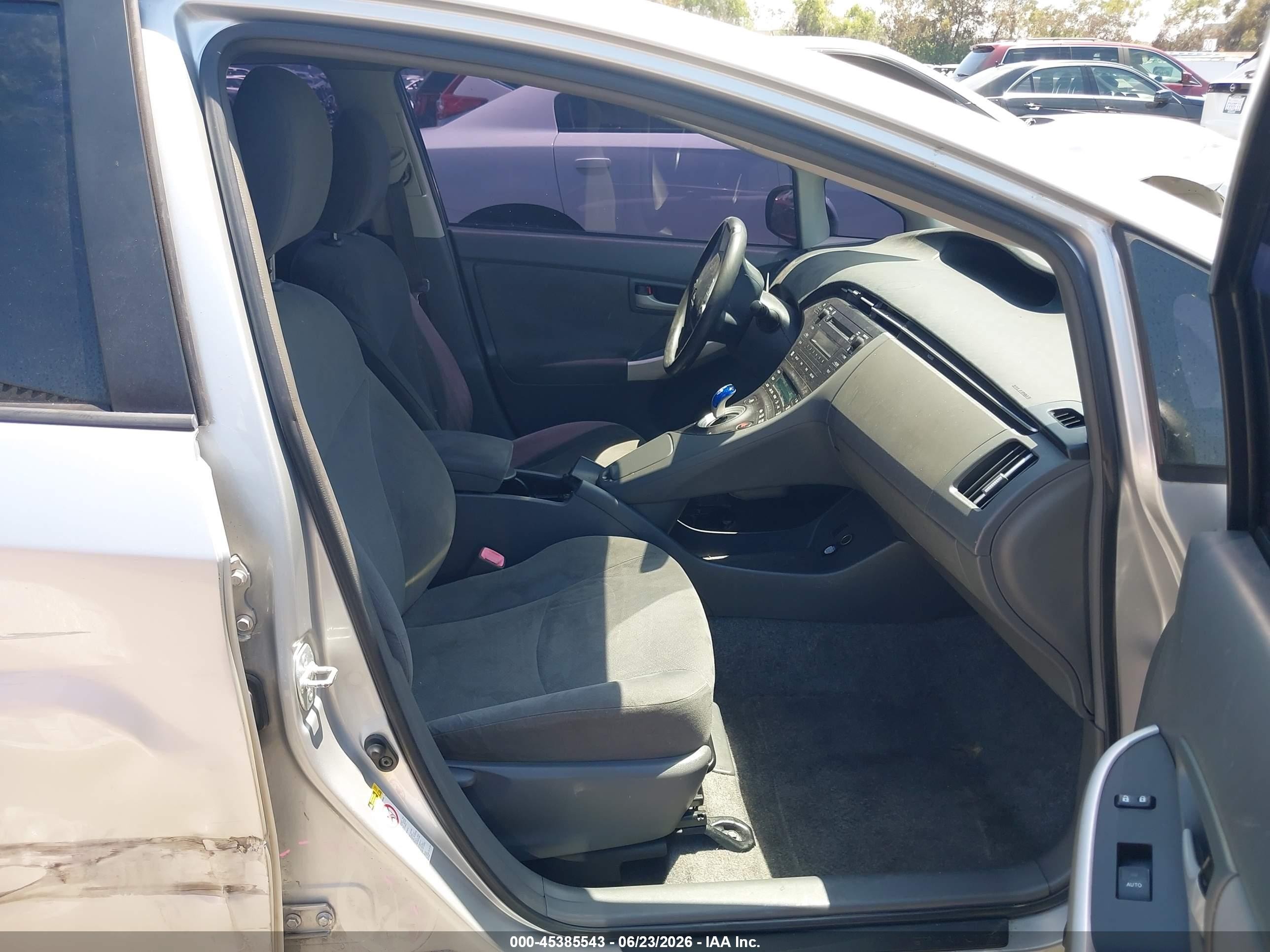 2010 Toyota Prius Iii Gray vin: JTDKN3DU2A0228754
