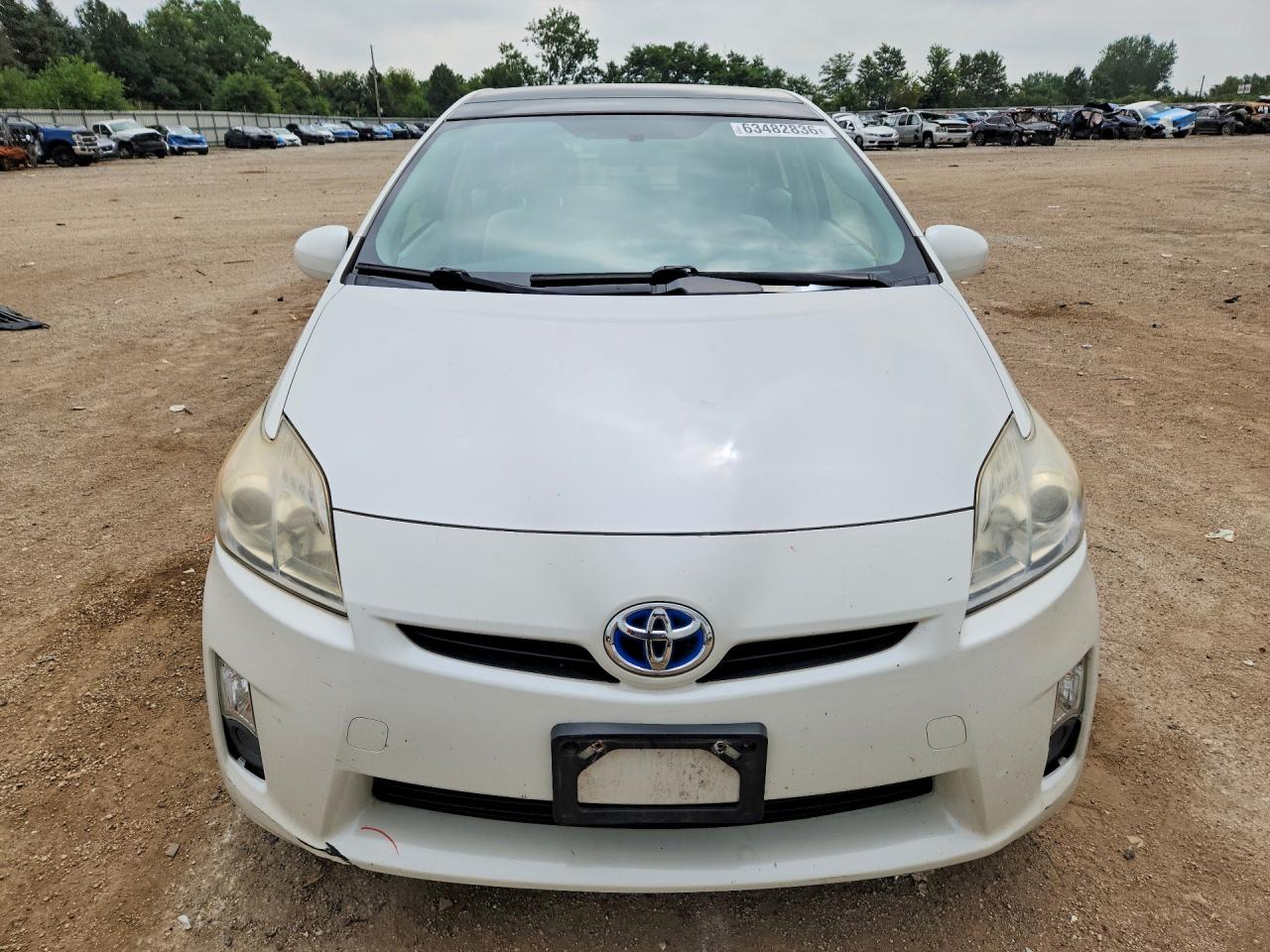 2010 Toyota Prius Iii Белый vin: JTDKN3DU2A0235686
