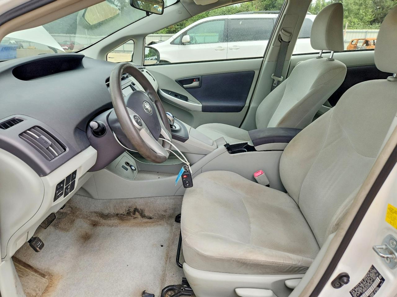 2010 Toyota Prius Iii Белый vin: JTDKN3DU2A0235686