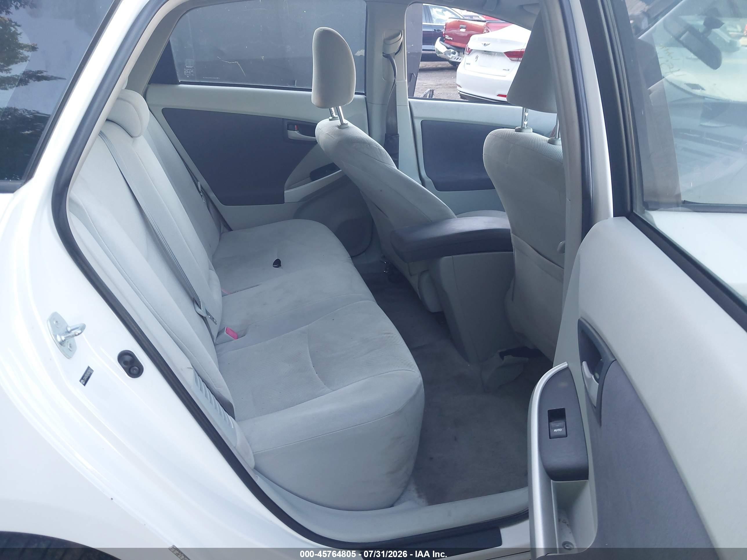 2010 Toyota Prius Ii Белый vin: JTDKN3DU2A0236014