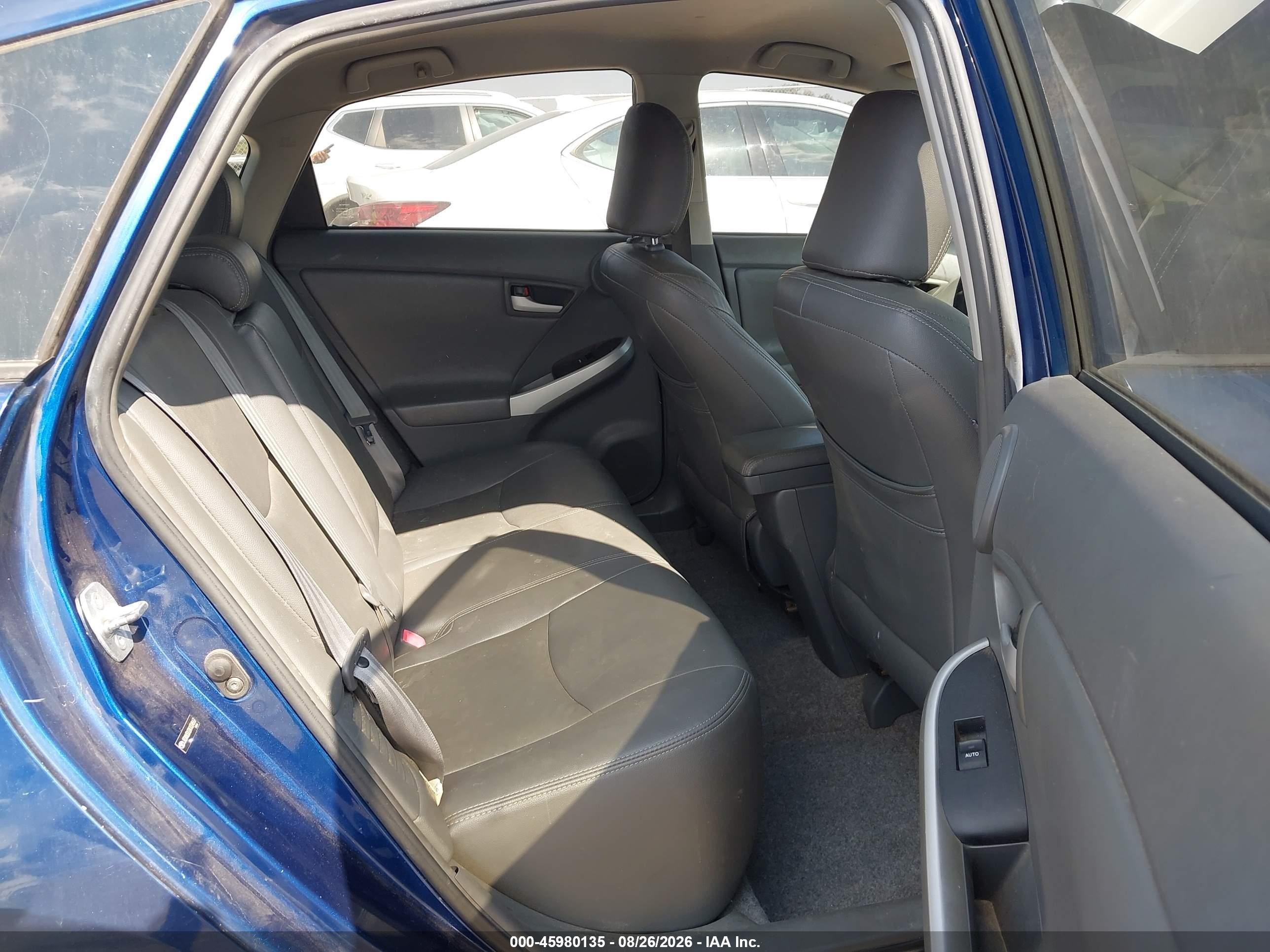 2010 Toyota Prius Iii Blue vin: JTDKN3DU2A1004667