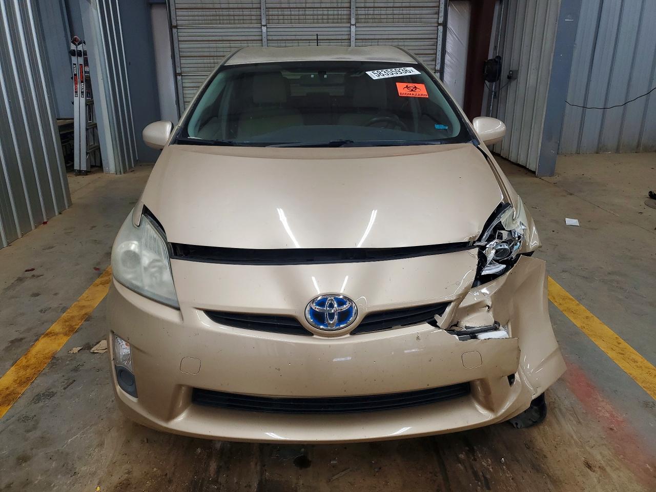 2010 Toyota Prius Ii Beige vin: JTDKN3DU2A1312809