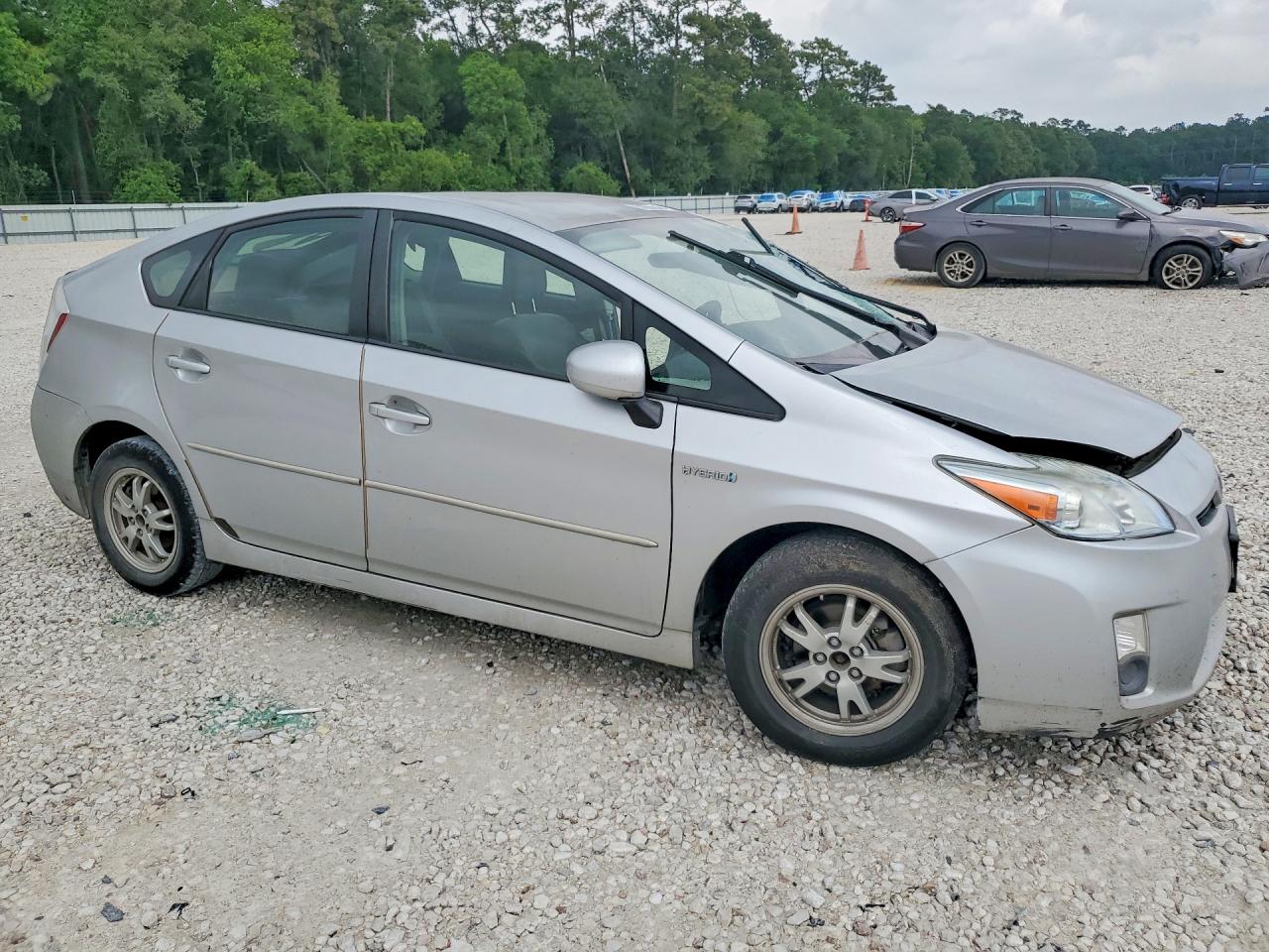 2010 Toyota Prius Ii Silver vin: JTDKN3DU2A1313541