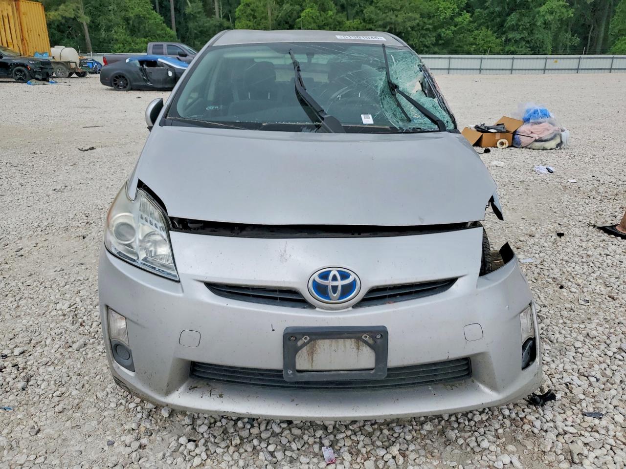 2010 Toyota Prius Ii Silver vin: JTDKN3DU2A1313541