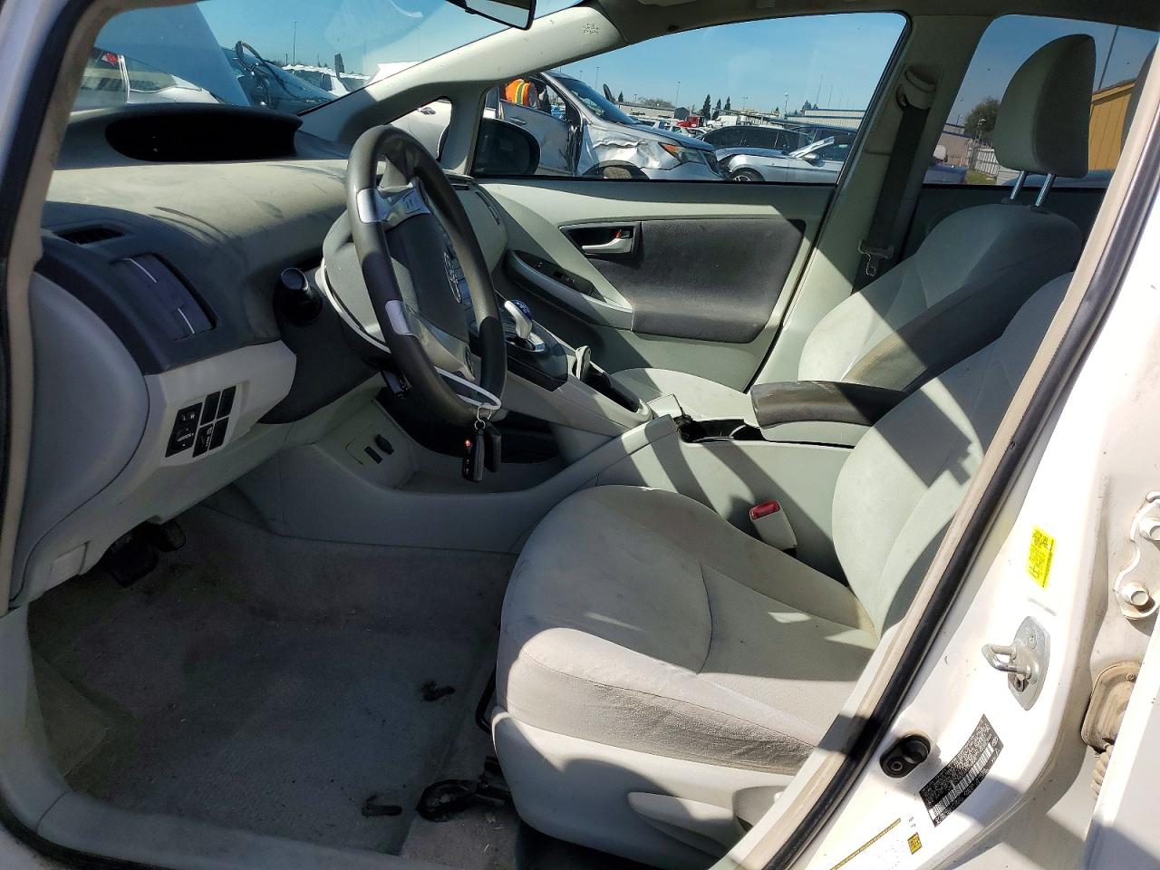 2010 Toyota Prius Iii White vin: JTDKN3DU2A5174925