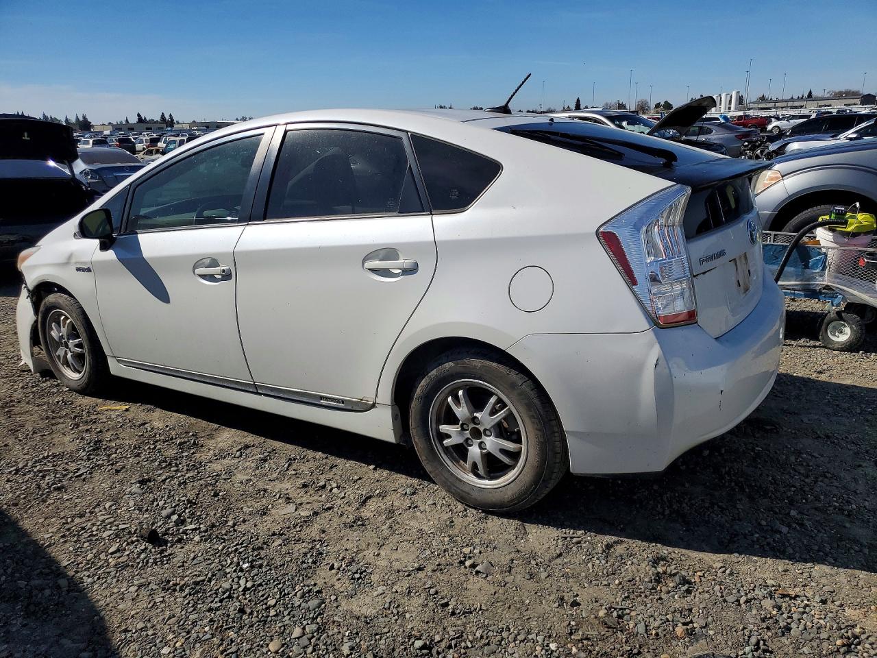 2010 Toyota Prius Iii White vin: JTDKN3DU2A5174925