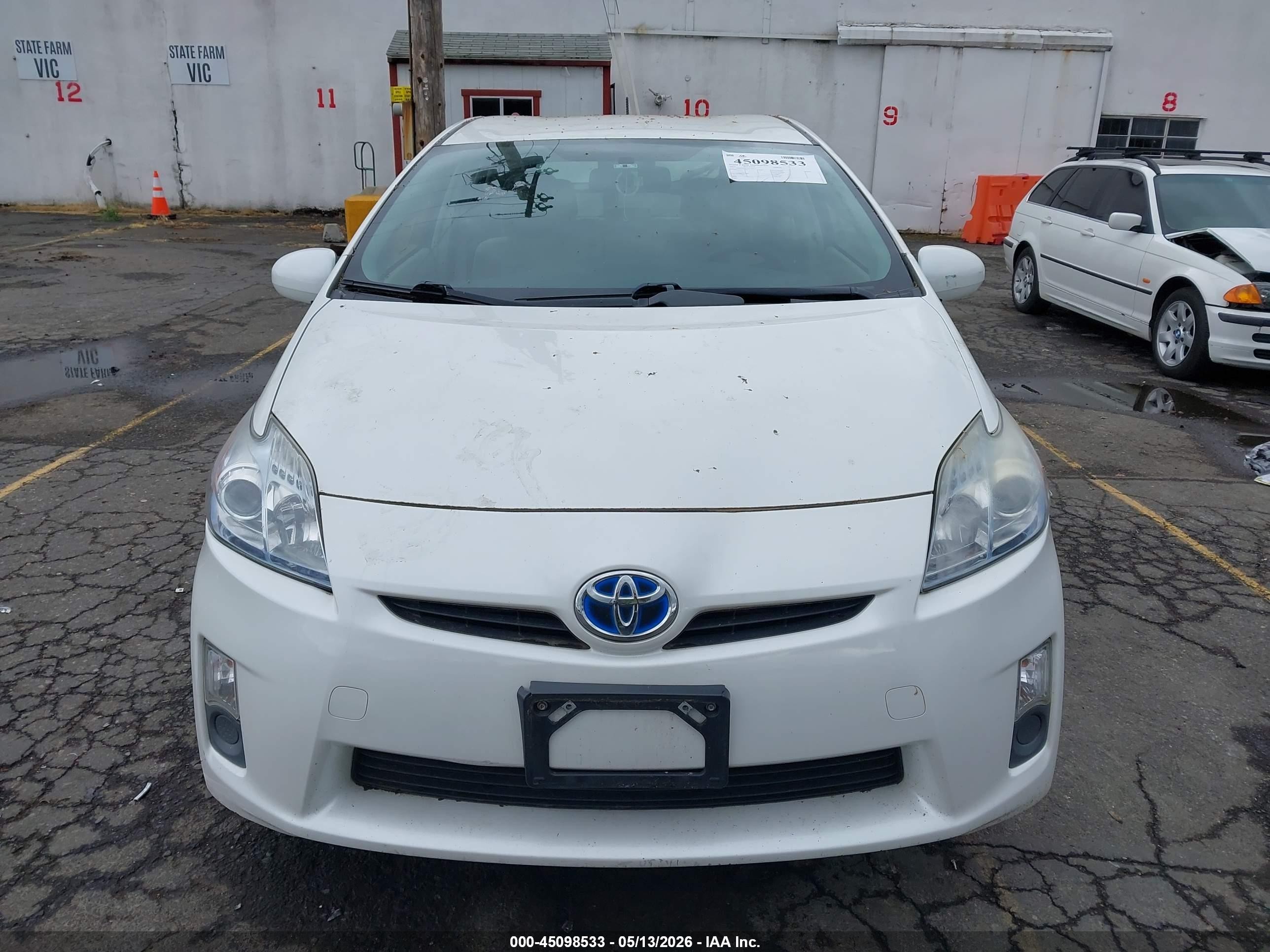 2010 Toyota Prius Ii Белый vin: JTDKN3DU2A5187237