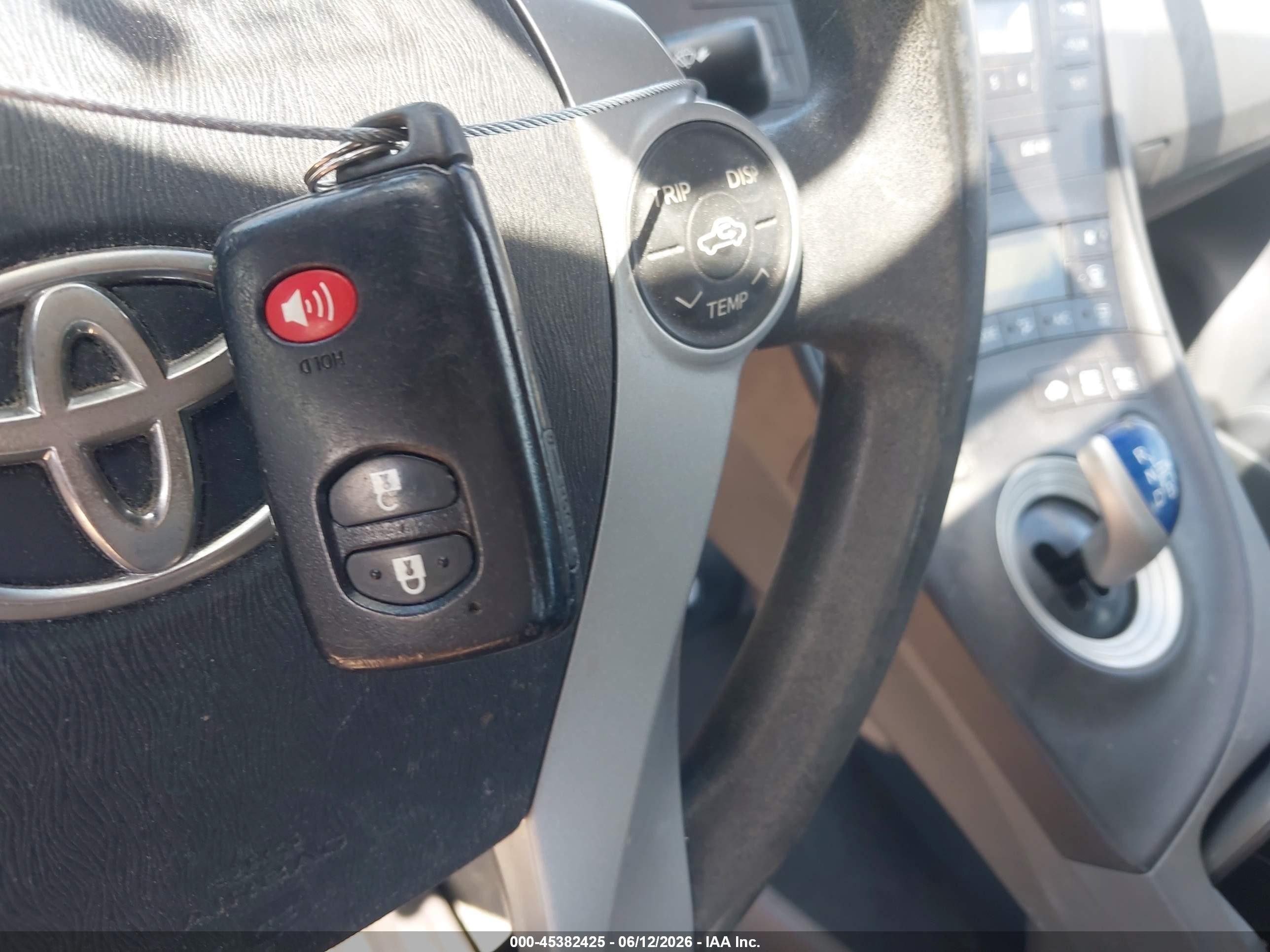 2010 Toyota Prius Iii Gray vin: JTDKN3DU2A5228868