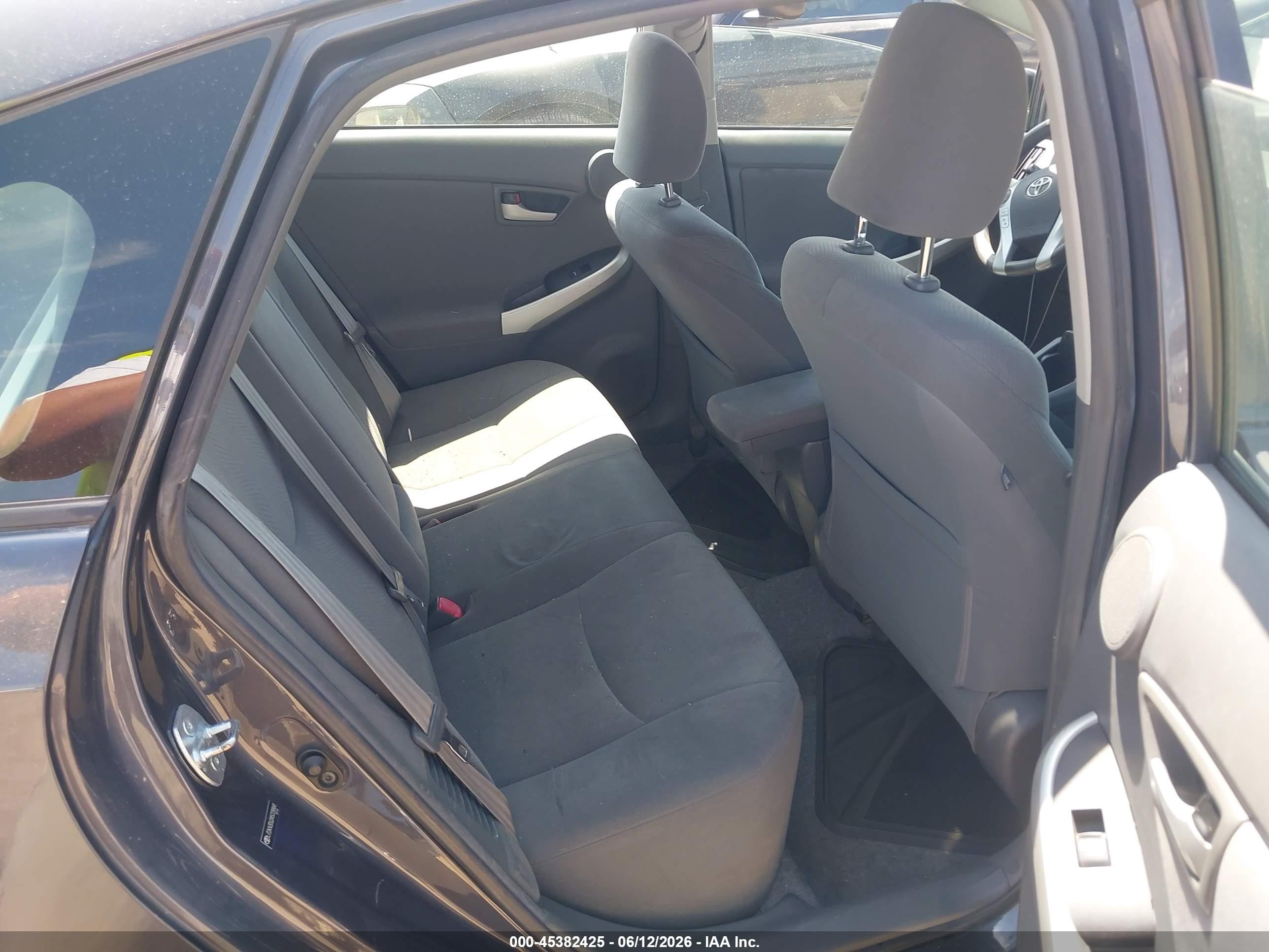 2010 Toyota Prius Iii Gray vin: JTDKN3DU2A5228868