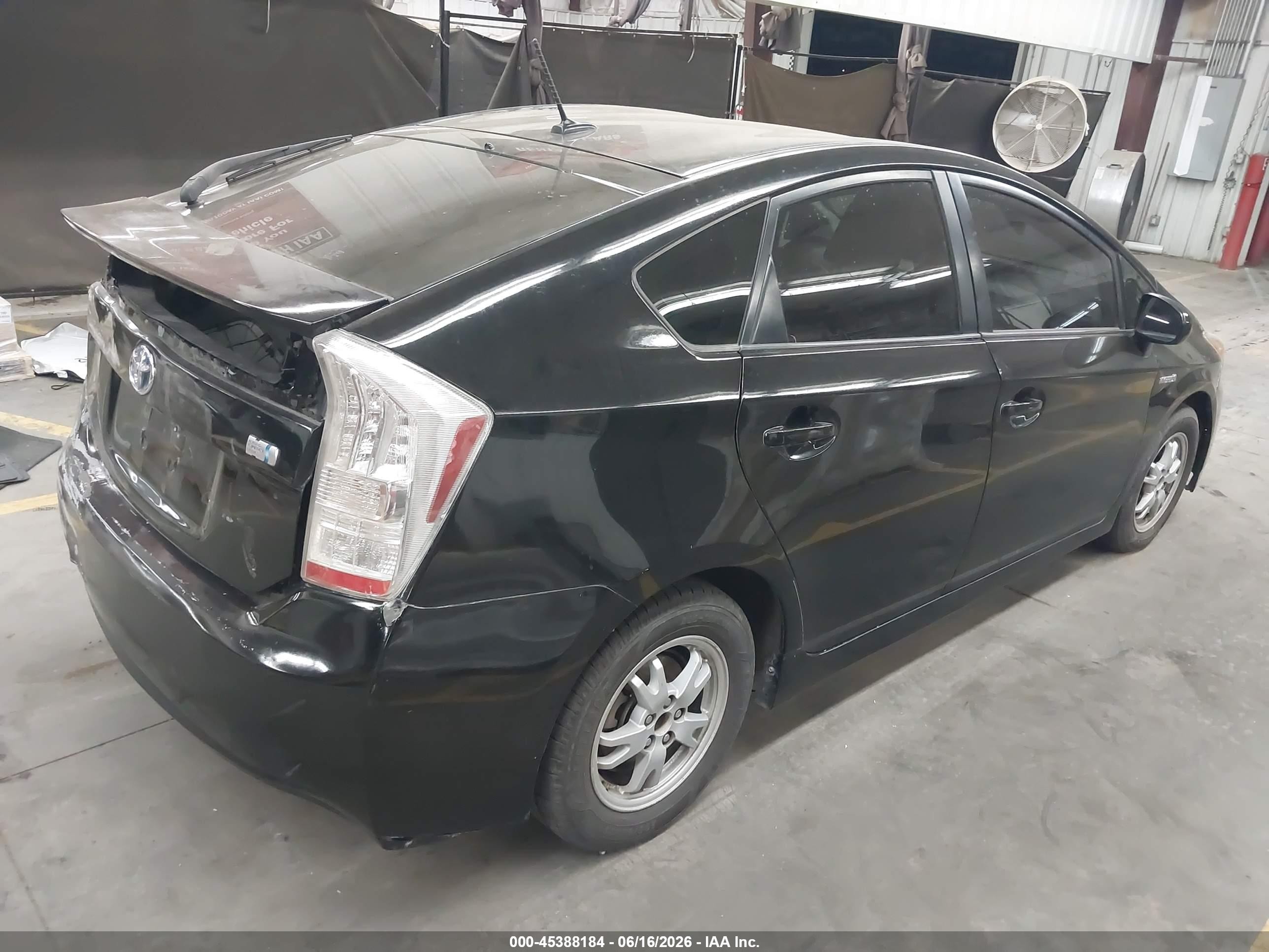 2011 Toyota Prius Four Черный vin: JTDKN3DU2B0246527