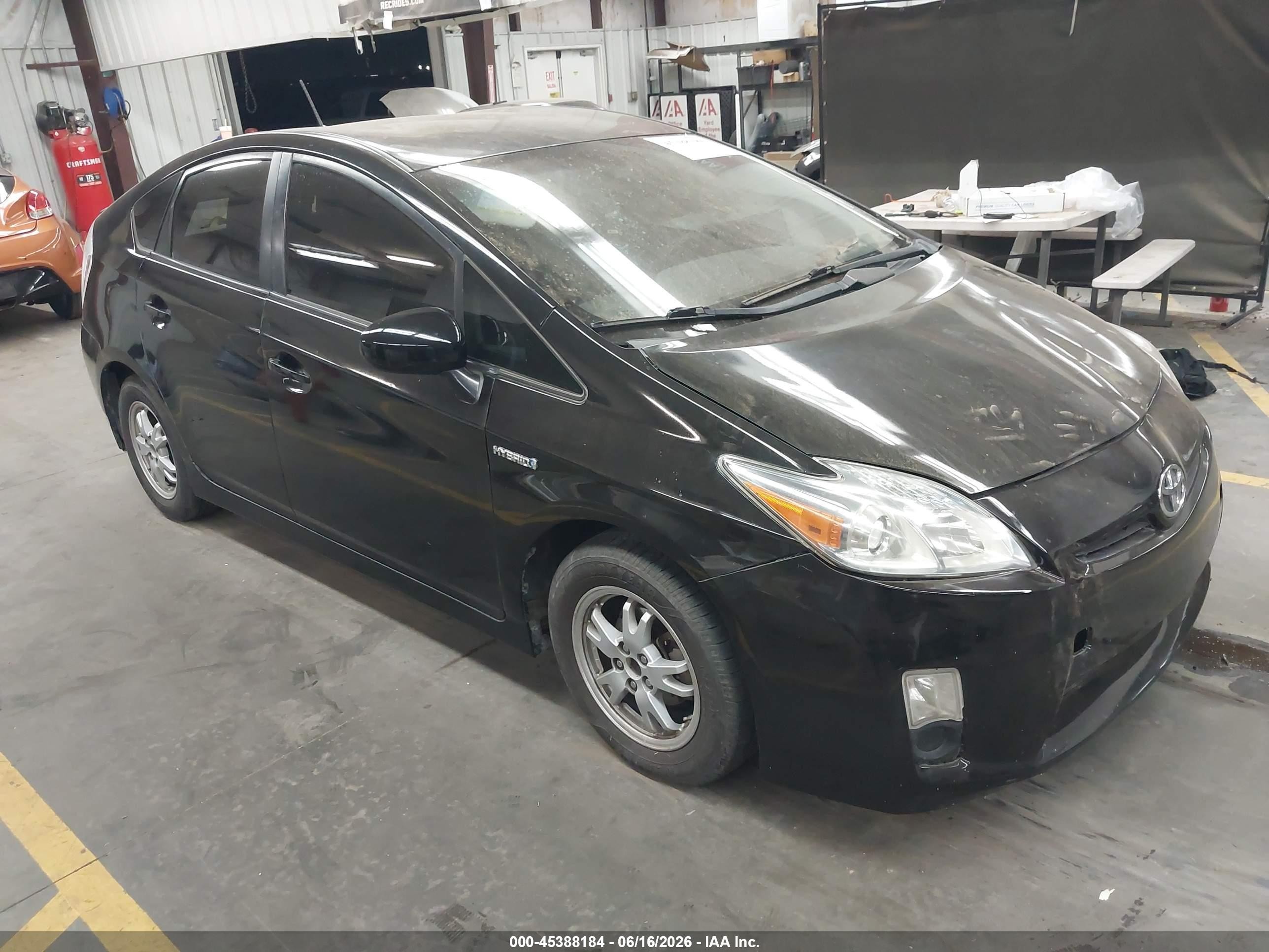 2011 Toyota Prius Four Black vin: JTDKN3DU2B0246527