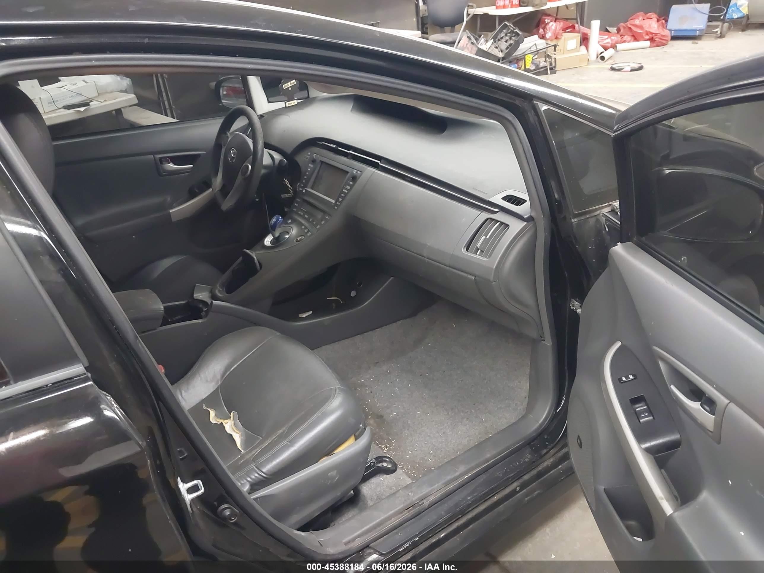 2011 Toyota Prius Four Черный vin: JTDKN3DU2B0246527