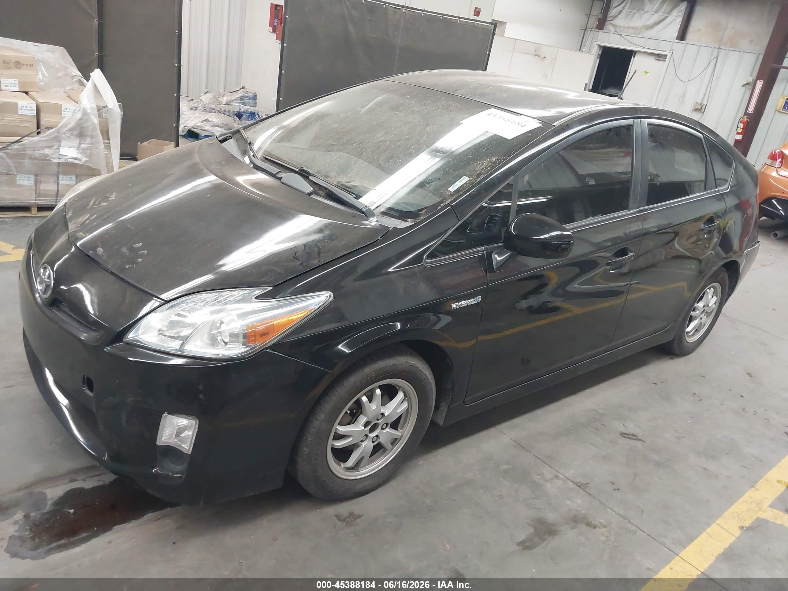 2011 Toyota Prius Four Черный vin: JTDKN3DU2B0246527