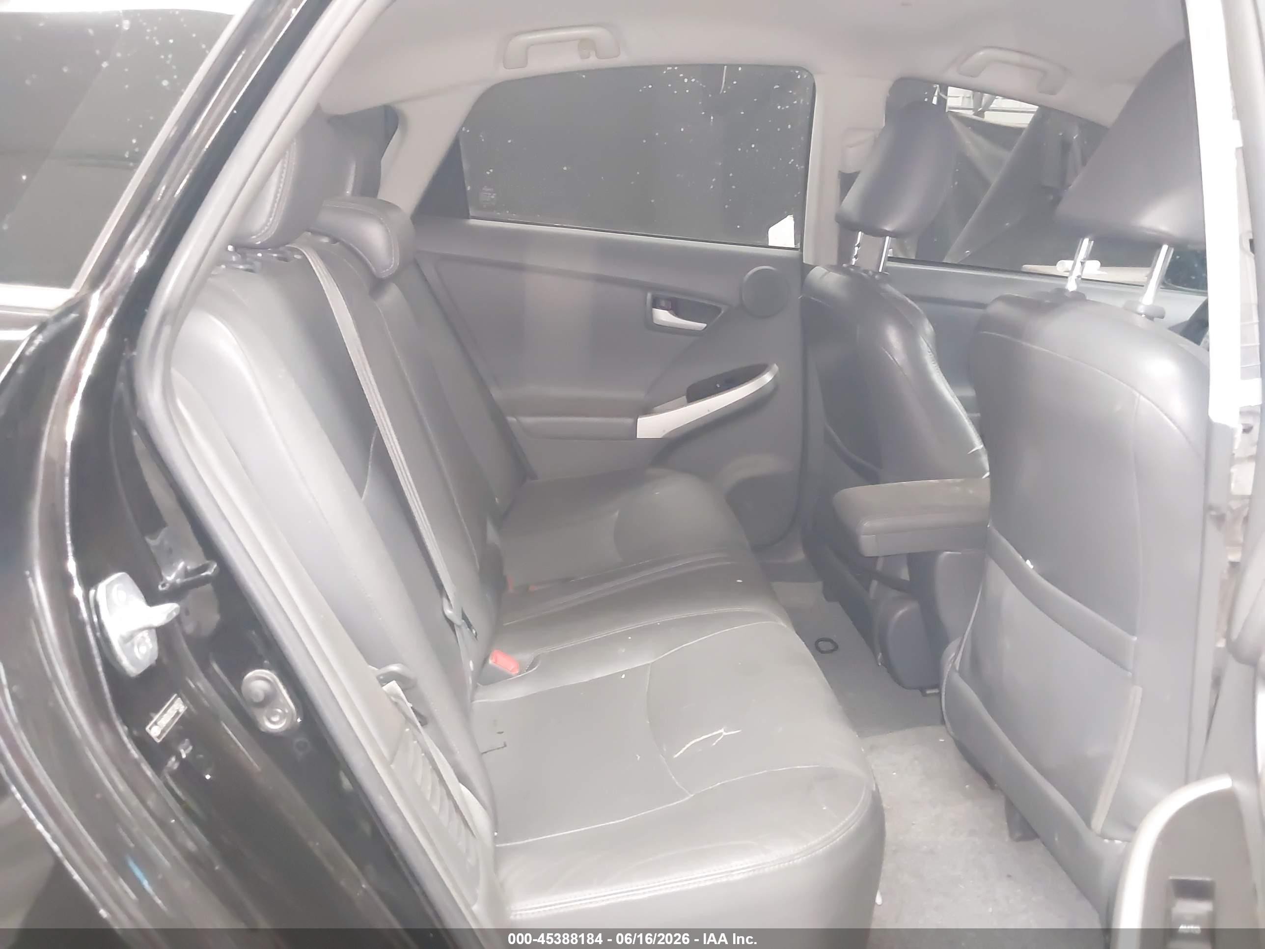 2011 Toyota Prius Four Черный vin: JTDKN3DU2B0246527