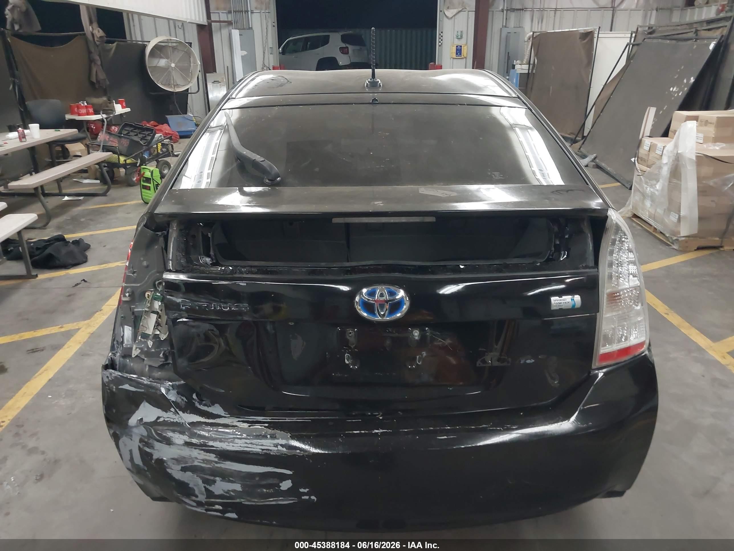 2011 Toyota Prius Four Черный vin: JTDKN3DU2B0246527