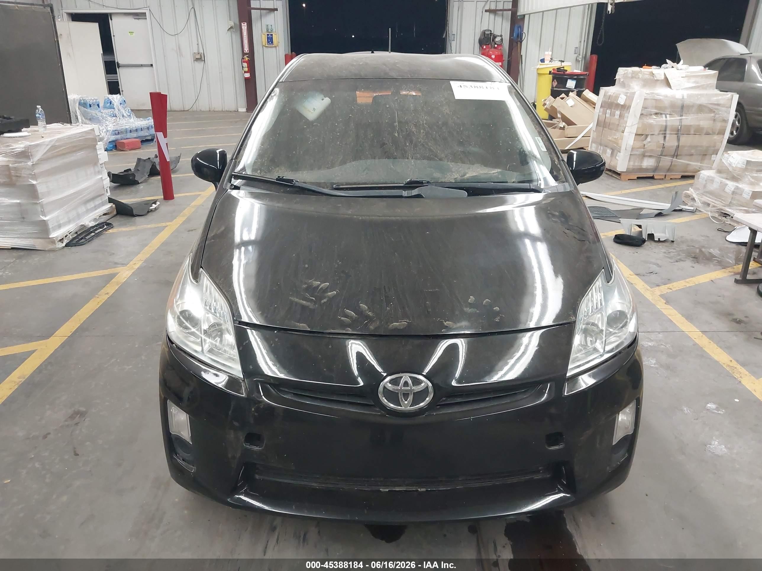 2011 Toyota Prius Four Черный vin: JTDKN3DU2B0246527