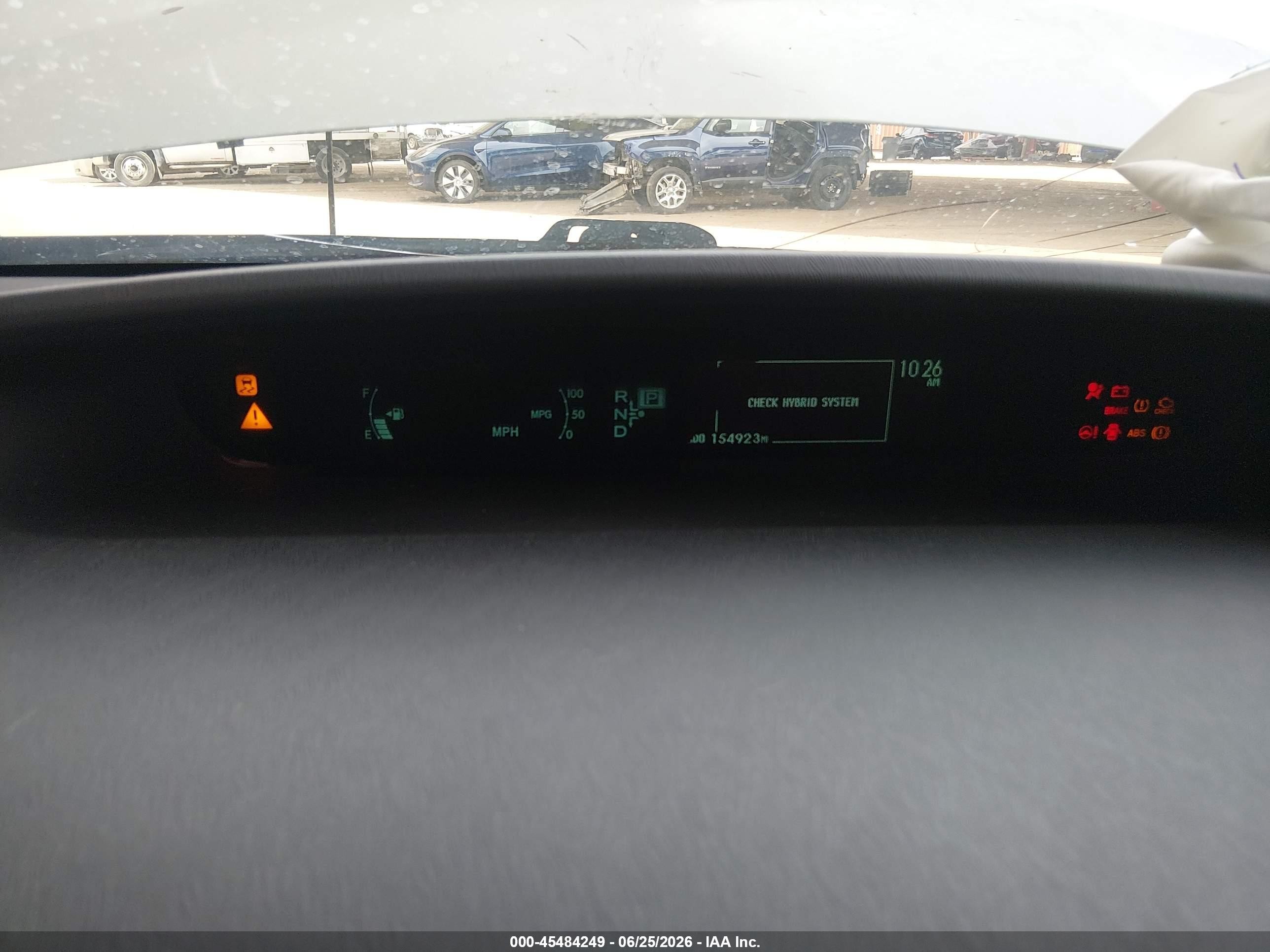 2011 Toyota Prius Two White vin: JTDKN3DU2B0248231