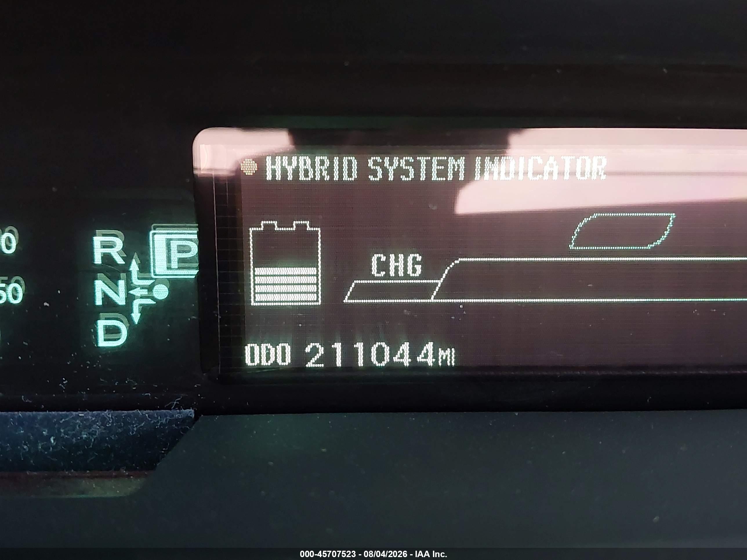 2011 Toyota Prius Two Белый vin: JTDKN3DU2B0256362