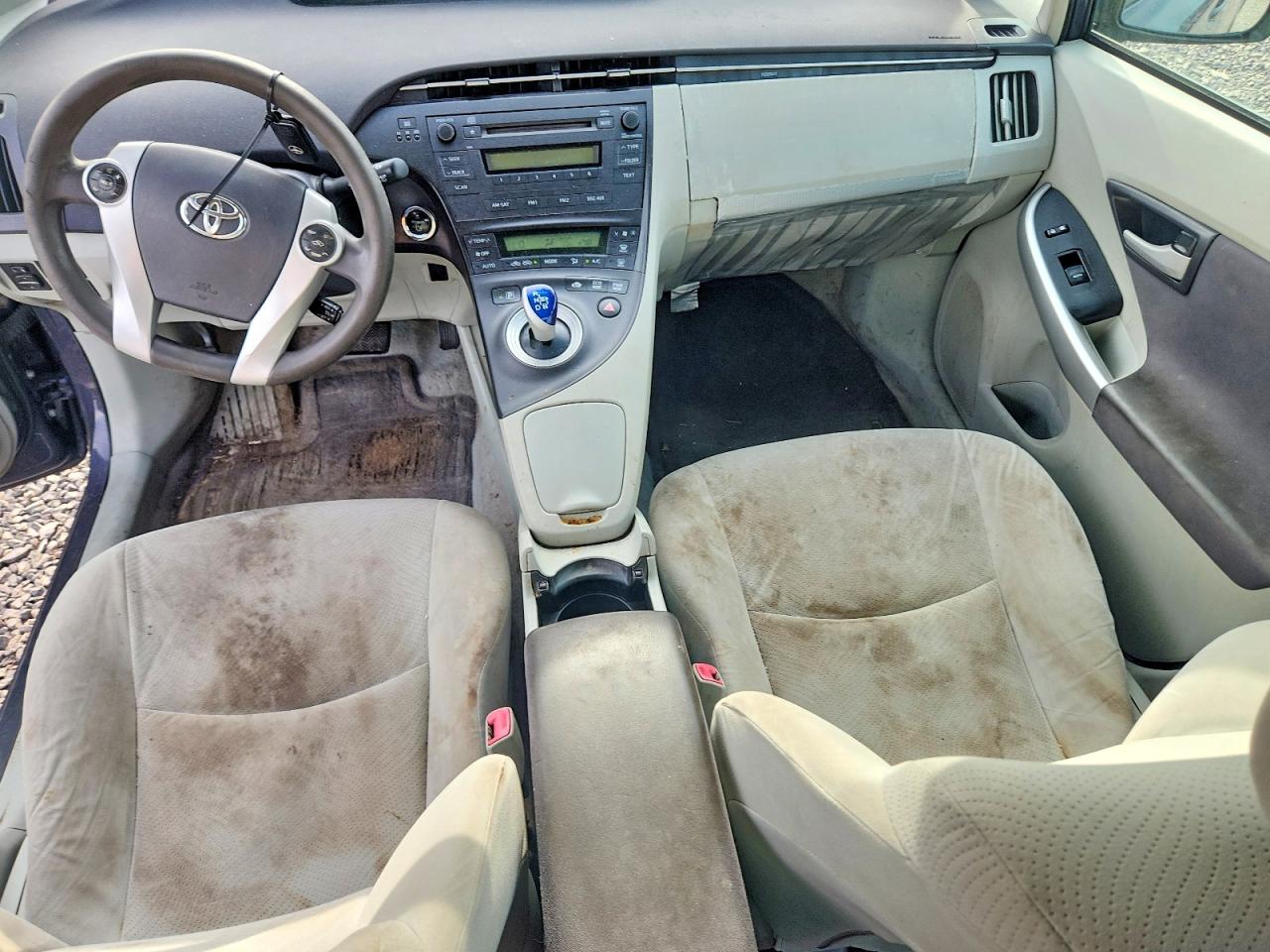 2011 Toyota Prius Two Blue vin: JTDKN3DU2B0268382