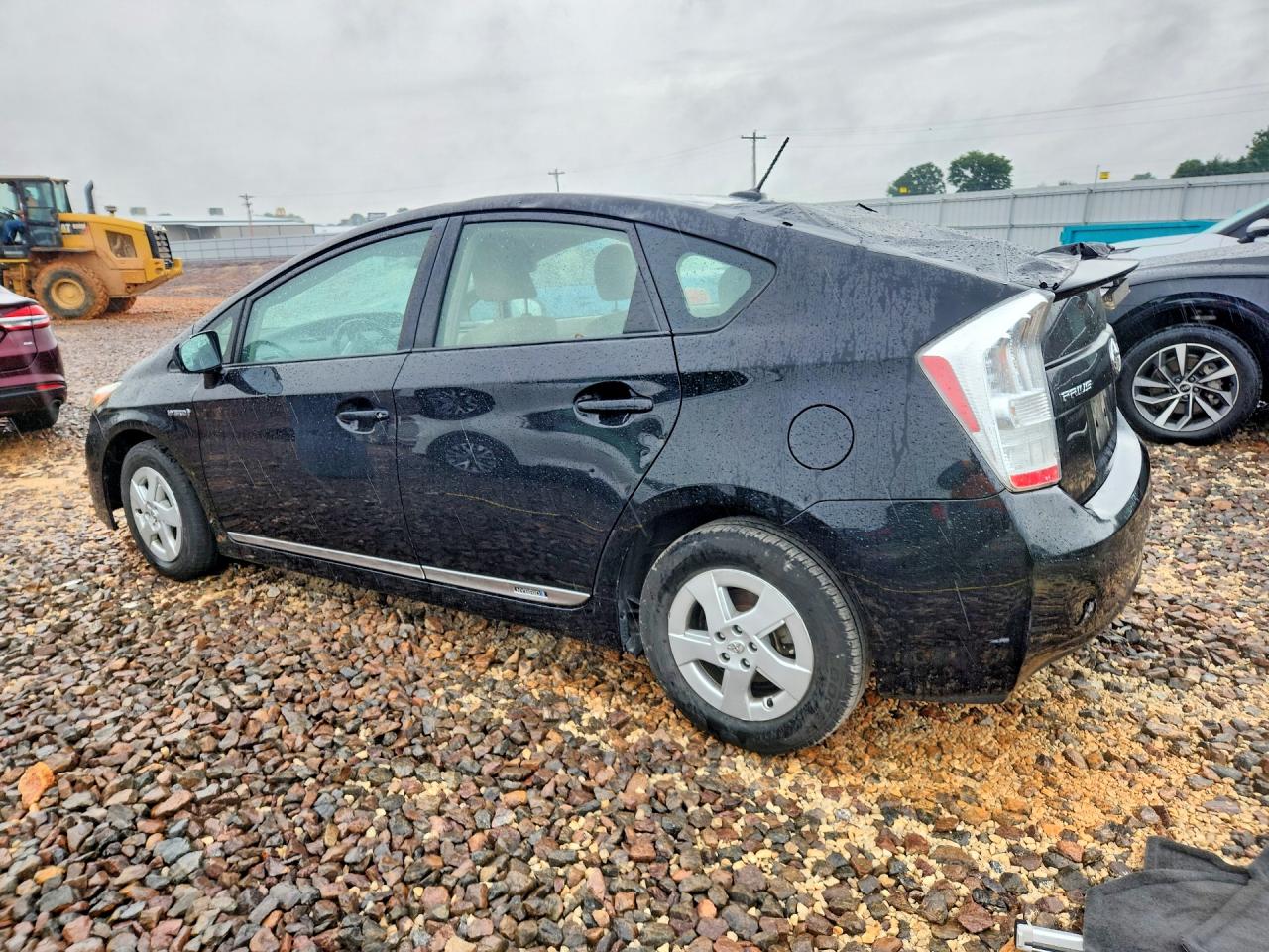 2011 Toyota Prius Two Black vin: JTDKN3DU2B0293542
