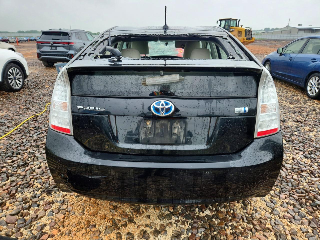 2011 Toyota Prius Two Black vin: JTDKN3DU2B0293542