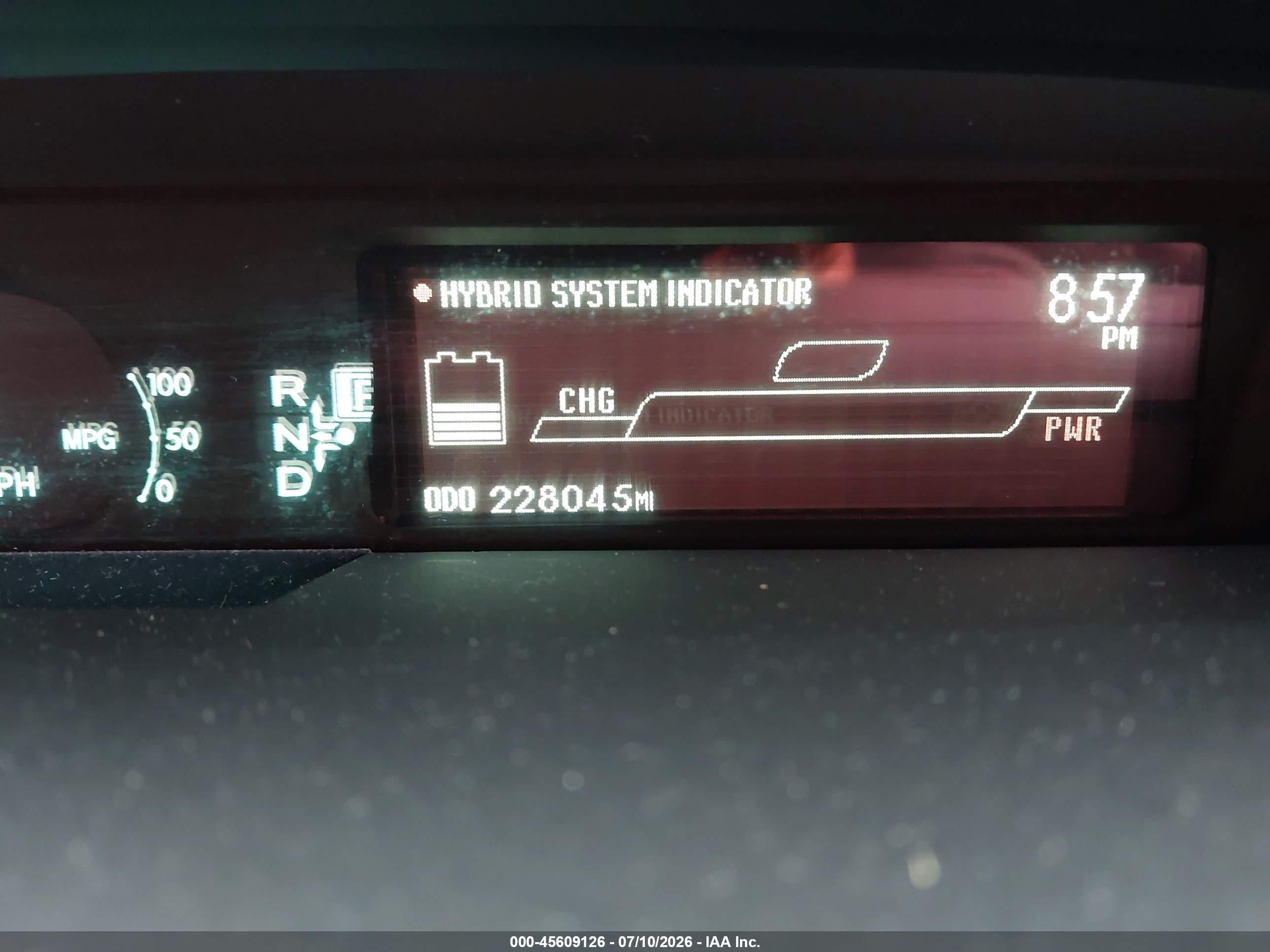 2011 Toyota Prius Four Gray vin: JTDKN3DU2B0322764