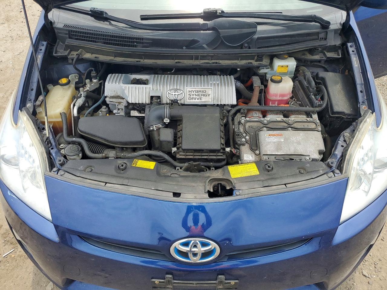 2011 Toyt Prius Blue vin: JTDKN3DU2B1363826