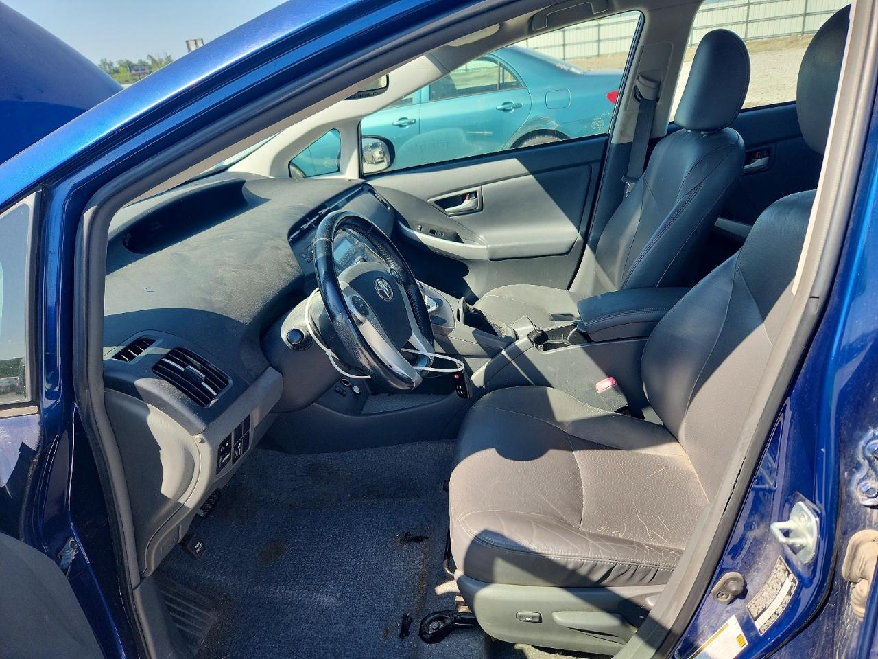 2011 Toyota Prius Four Синий vin: JTDKN3DU2B1434748