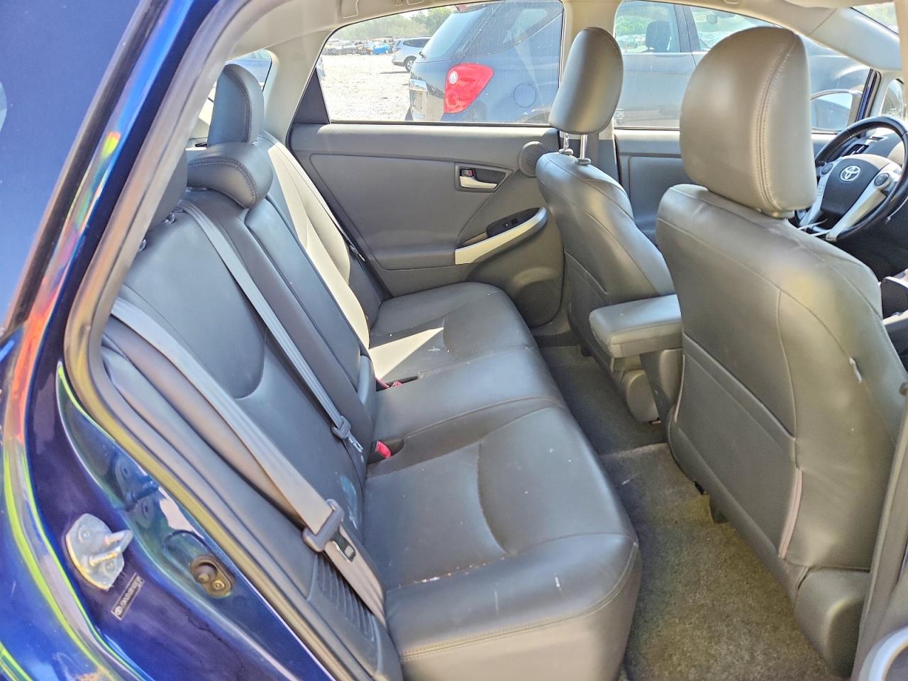 2011 Toyota Prius Four Синий vin: JTDKN3DU2B1434748