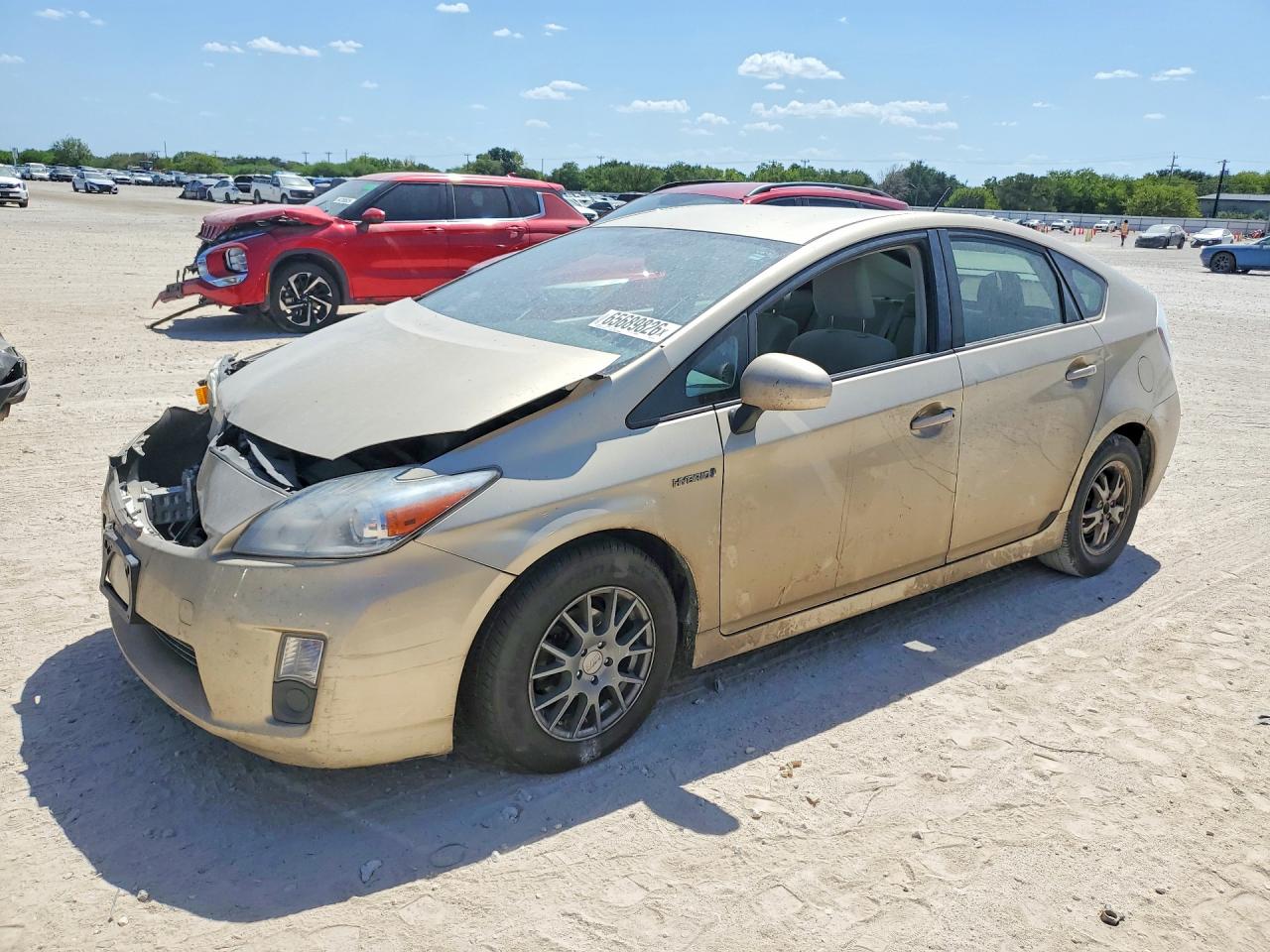 2011 Toyota Prius Two Gray vin: JTDKN3DU2B1437357